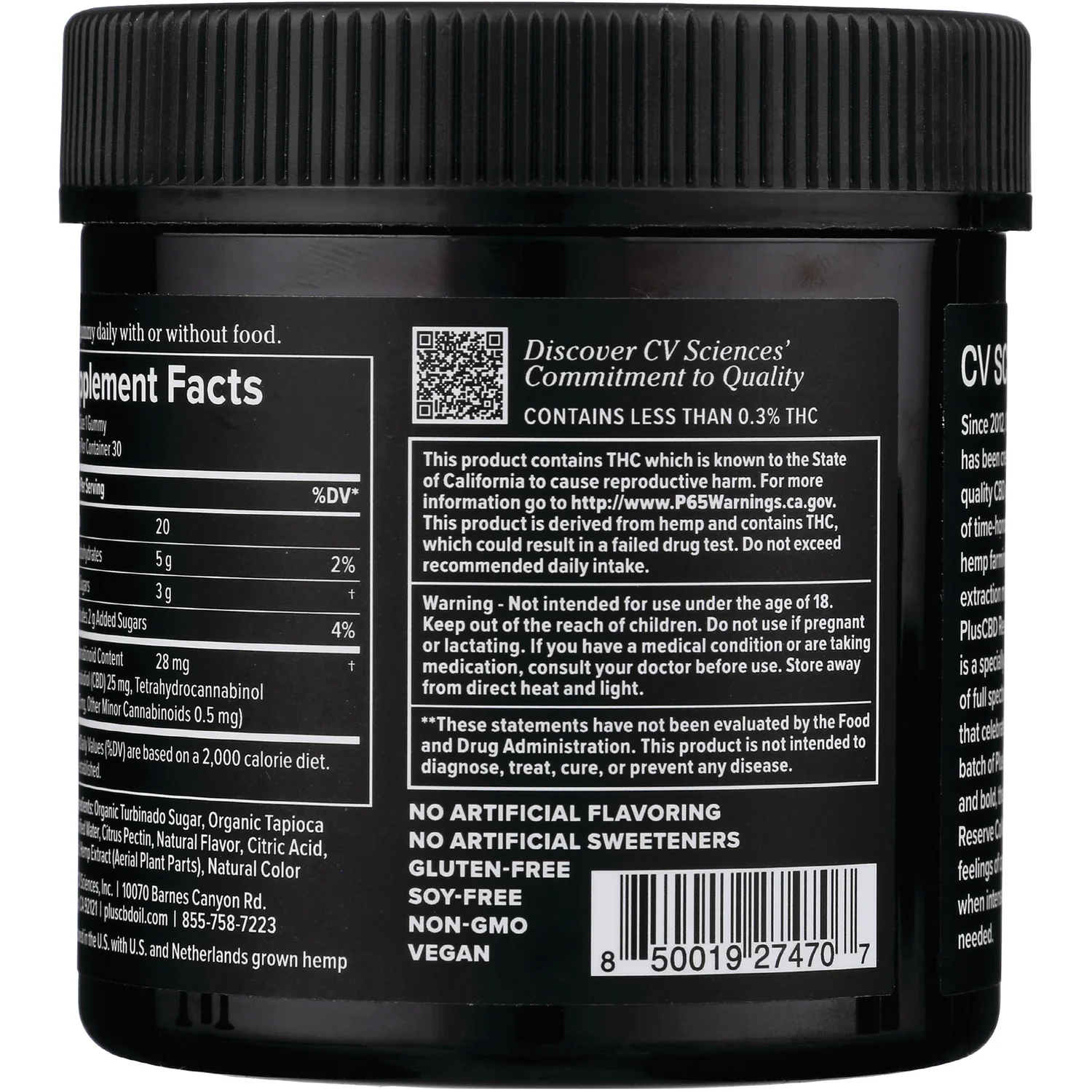 Reserve CBD Full Spectrum Hemp Extract - Peach - Image 3