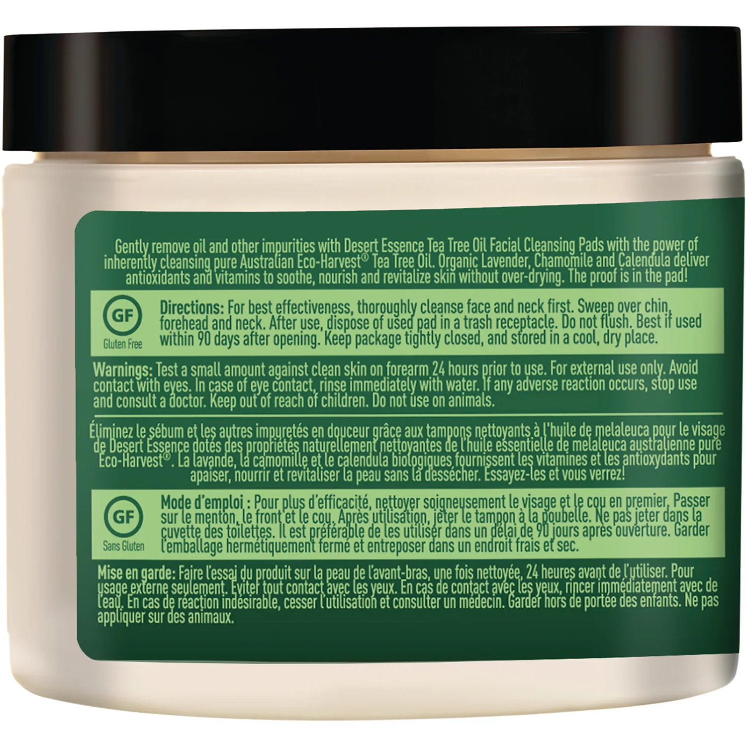 Tea Tree Oil Facial Cleansing Pads - Image 3
