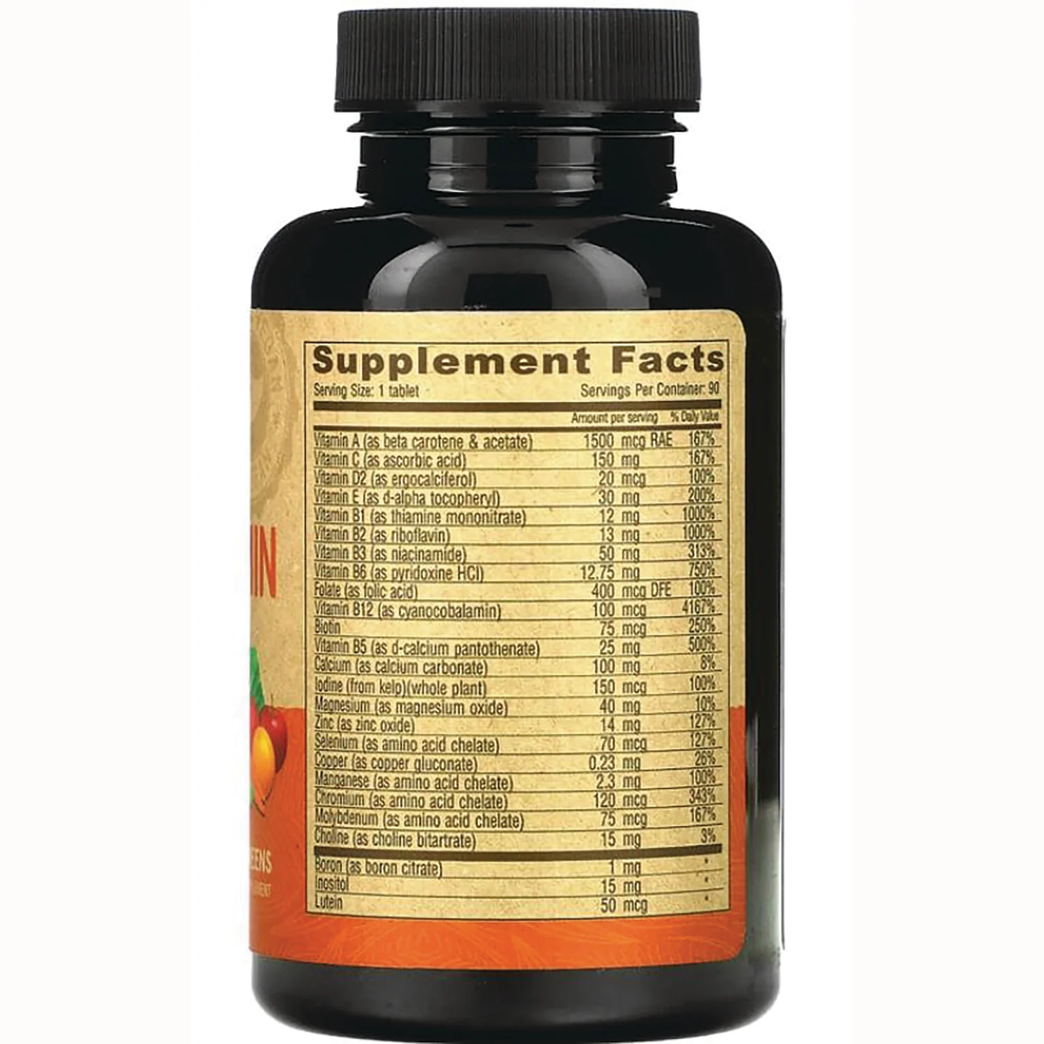 Vegan Multivitamin & Mineral Iron Free - Image 2