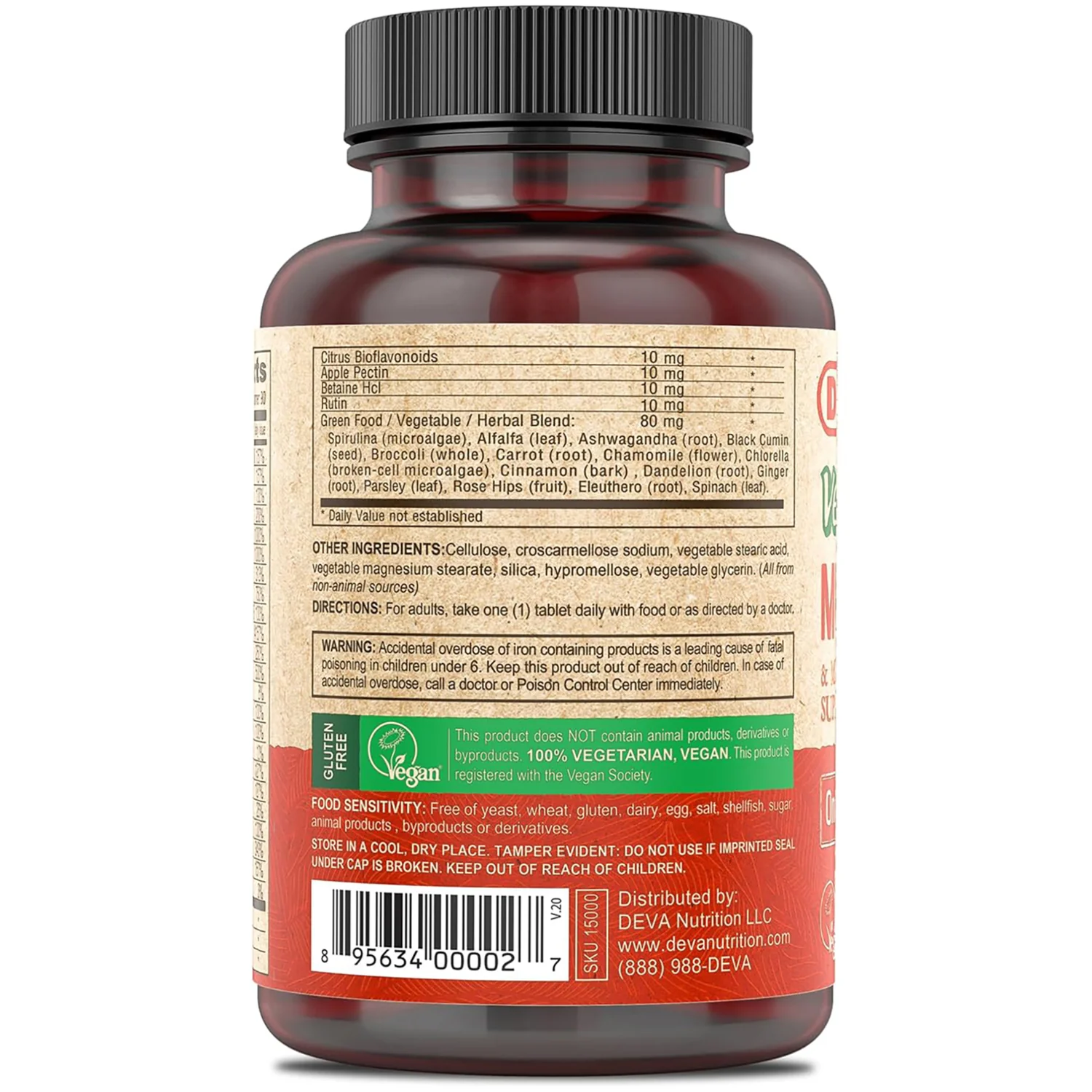Vegan Multivitamin & Mineral - Image 3