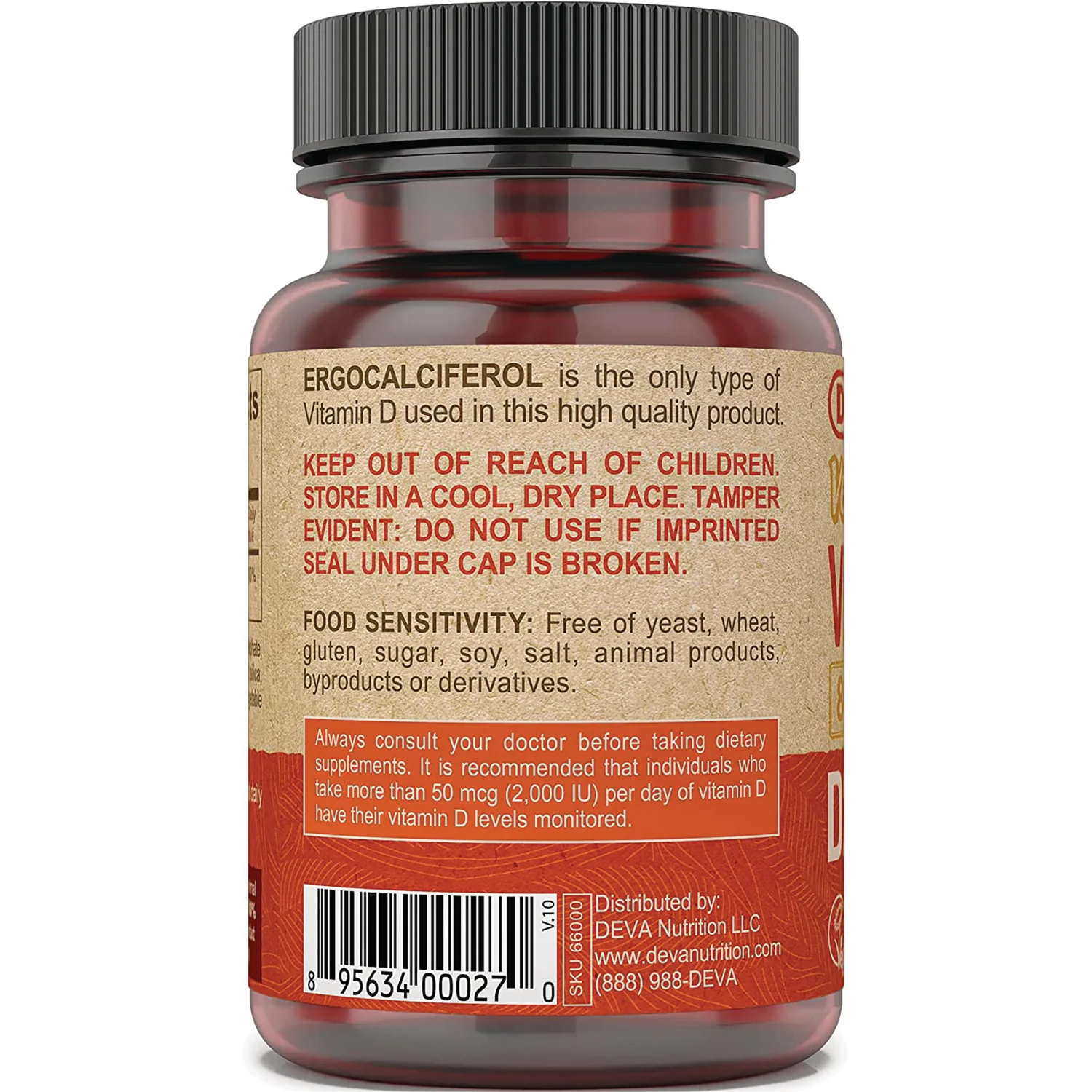Vegan Vitamin D2 - Image 3