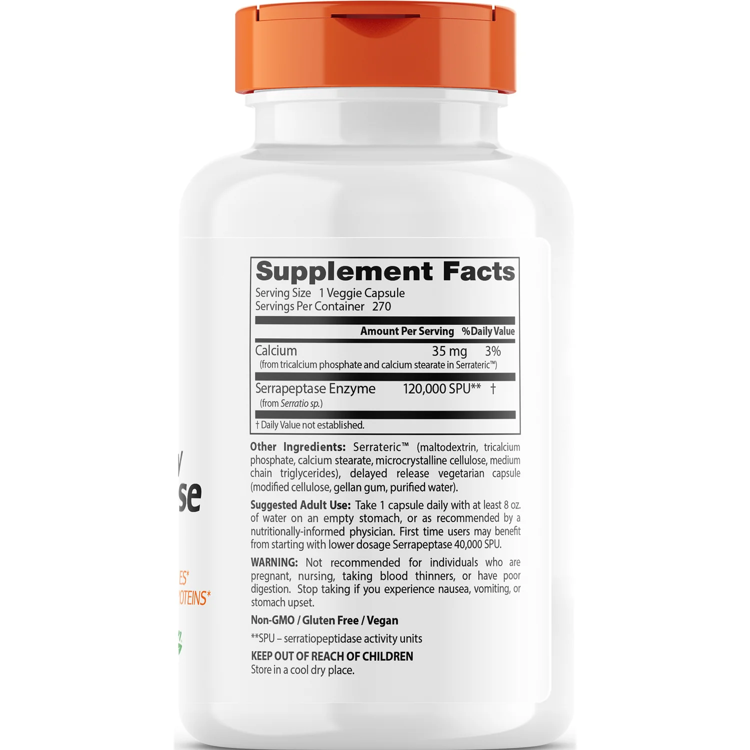 High Potency Serrapeptase - Image 2
