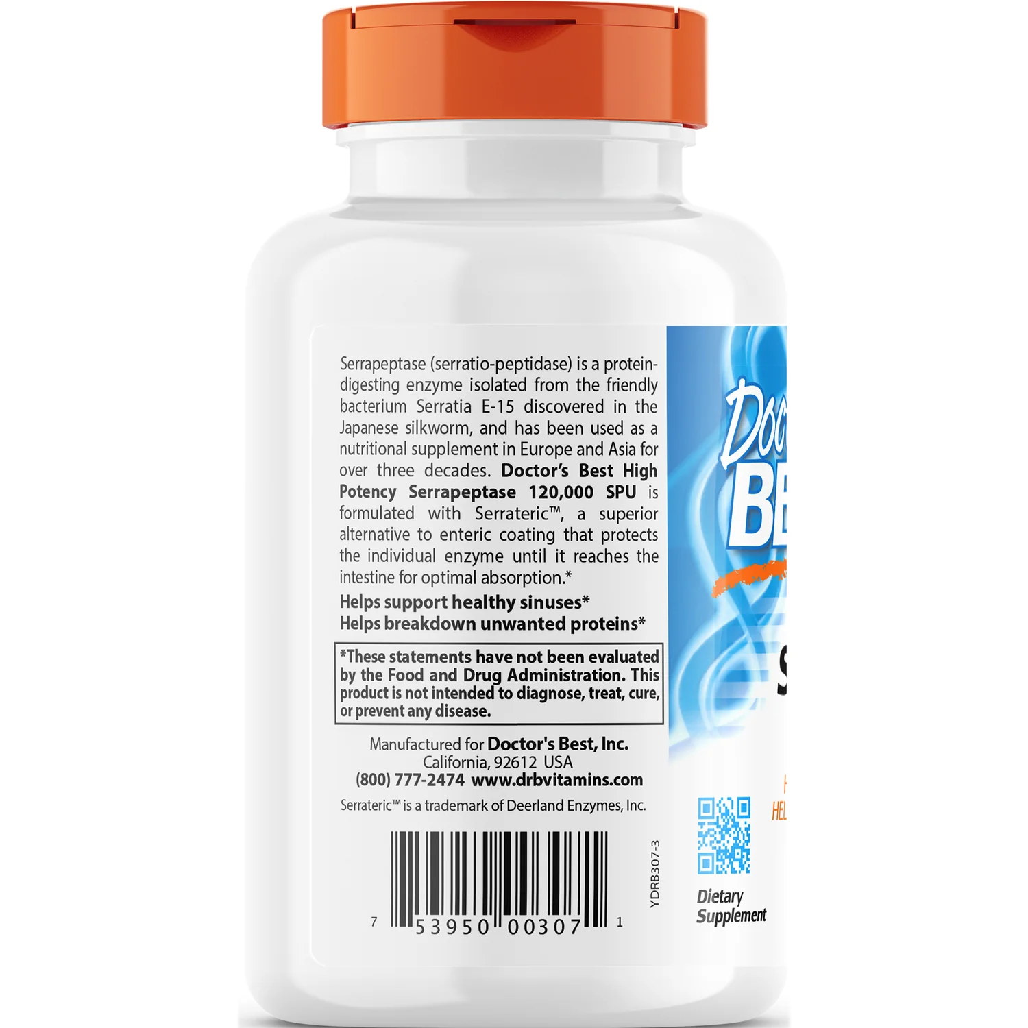 High Potency Serrapeptase - Image 3