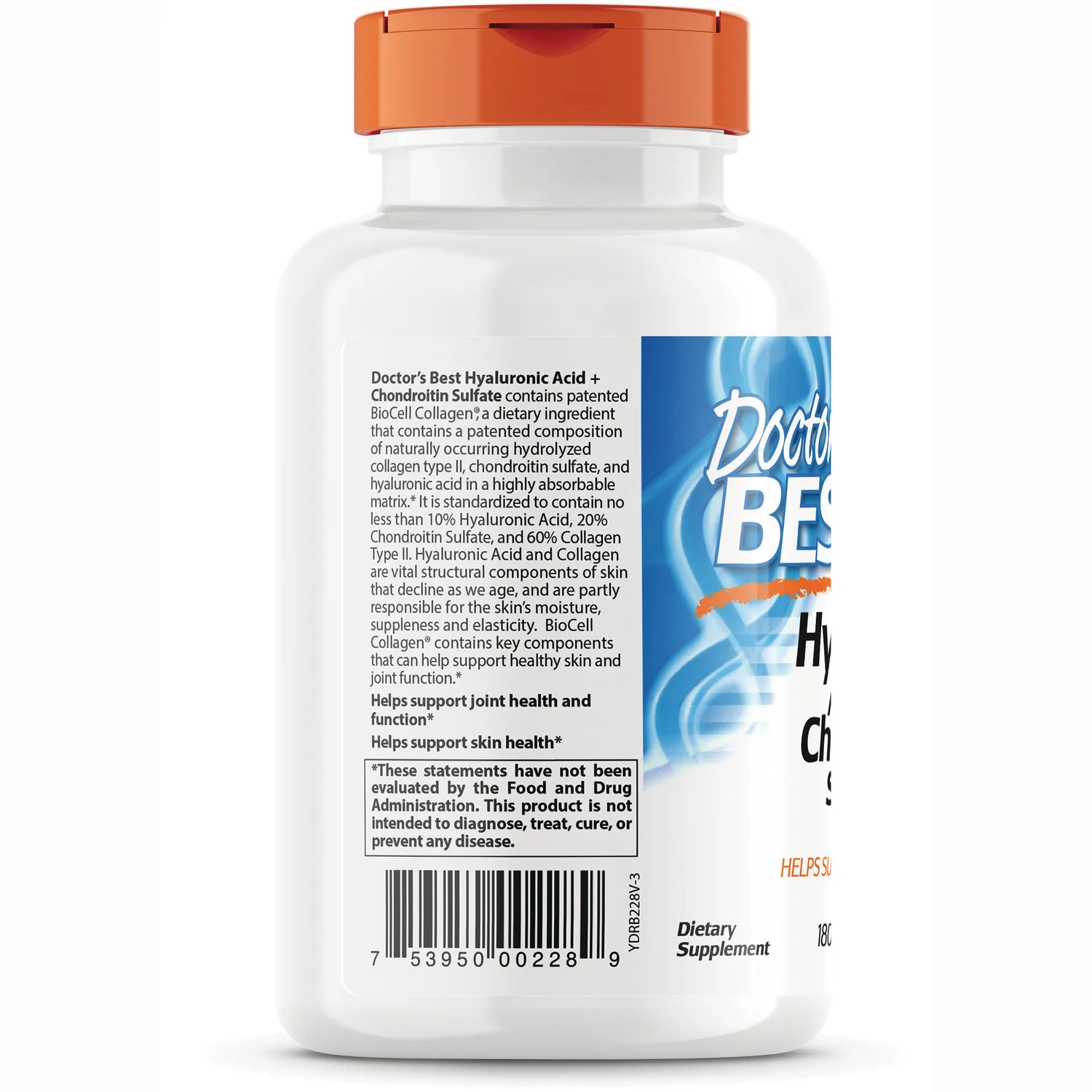 Hyaluronic Acid + Chondroitin Sulfate with BioCell Collagen - Image 3