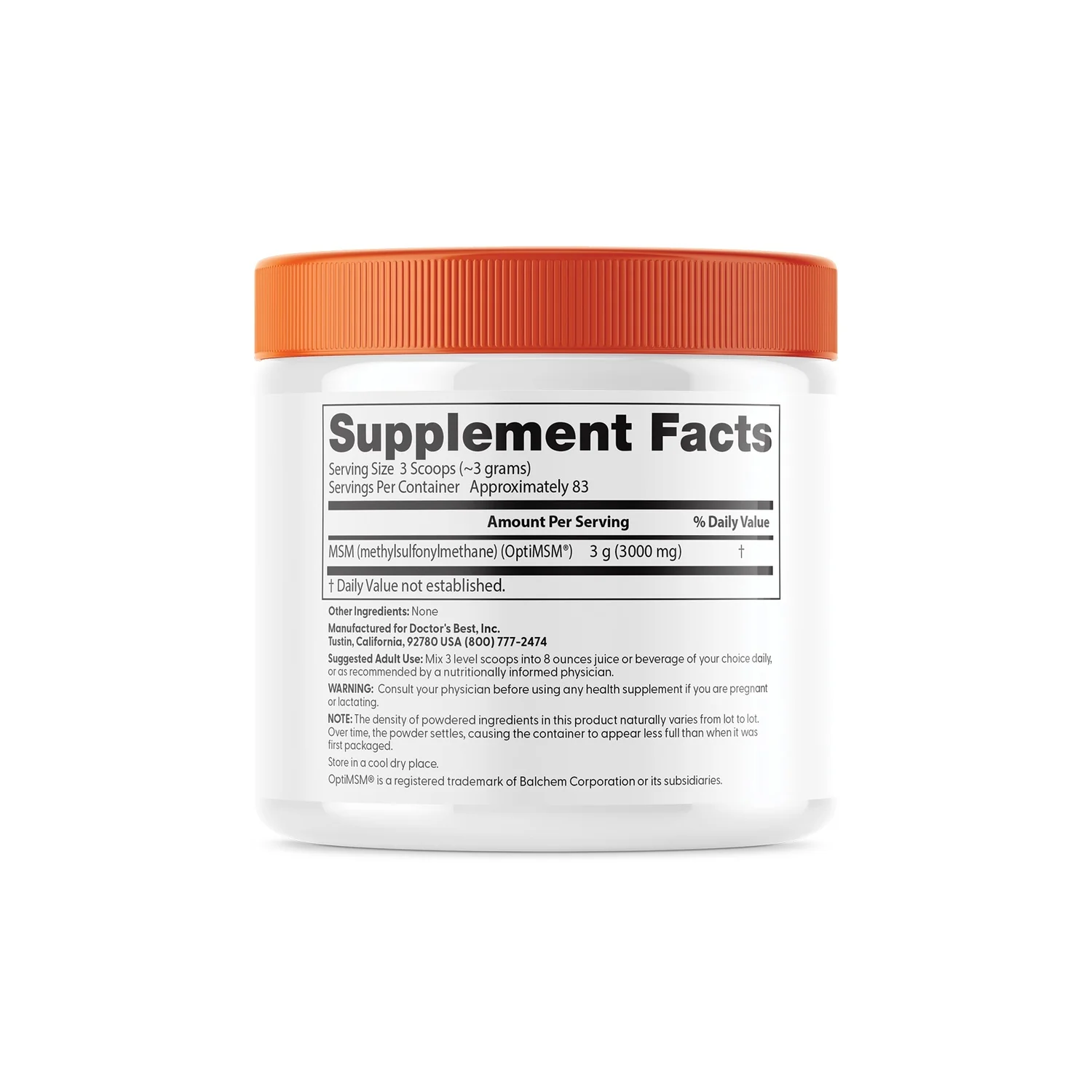 MSM Powder with OptiMSM - Image 2