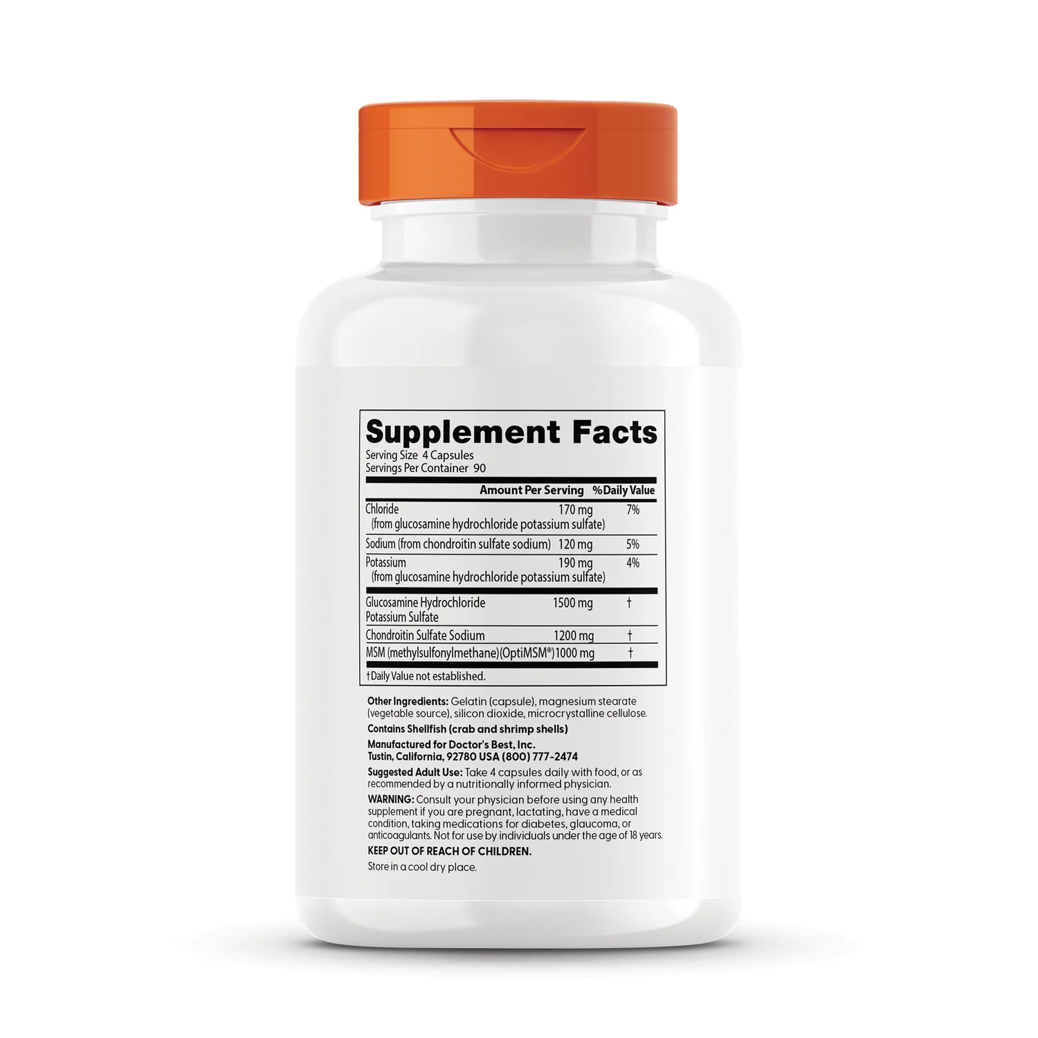 Glucosamine Chondroitin MSM with OptiMSM - Image 2
