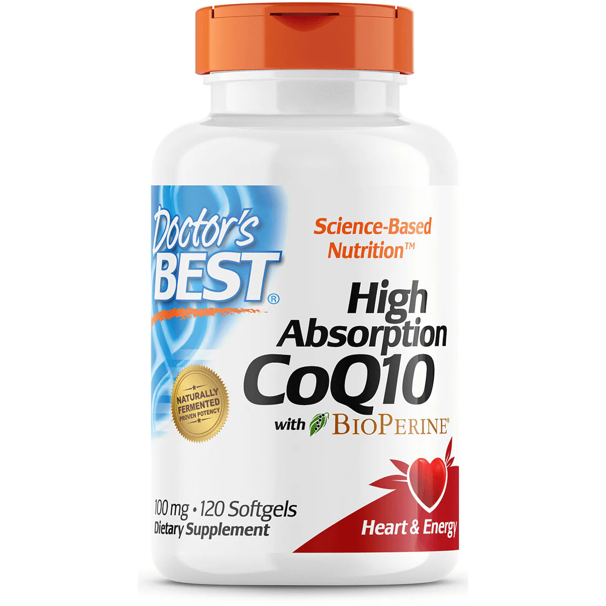 High Absorption CoQ10 with BioPerine 100mg Softgels - Image 2