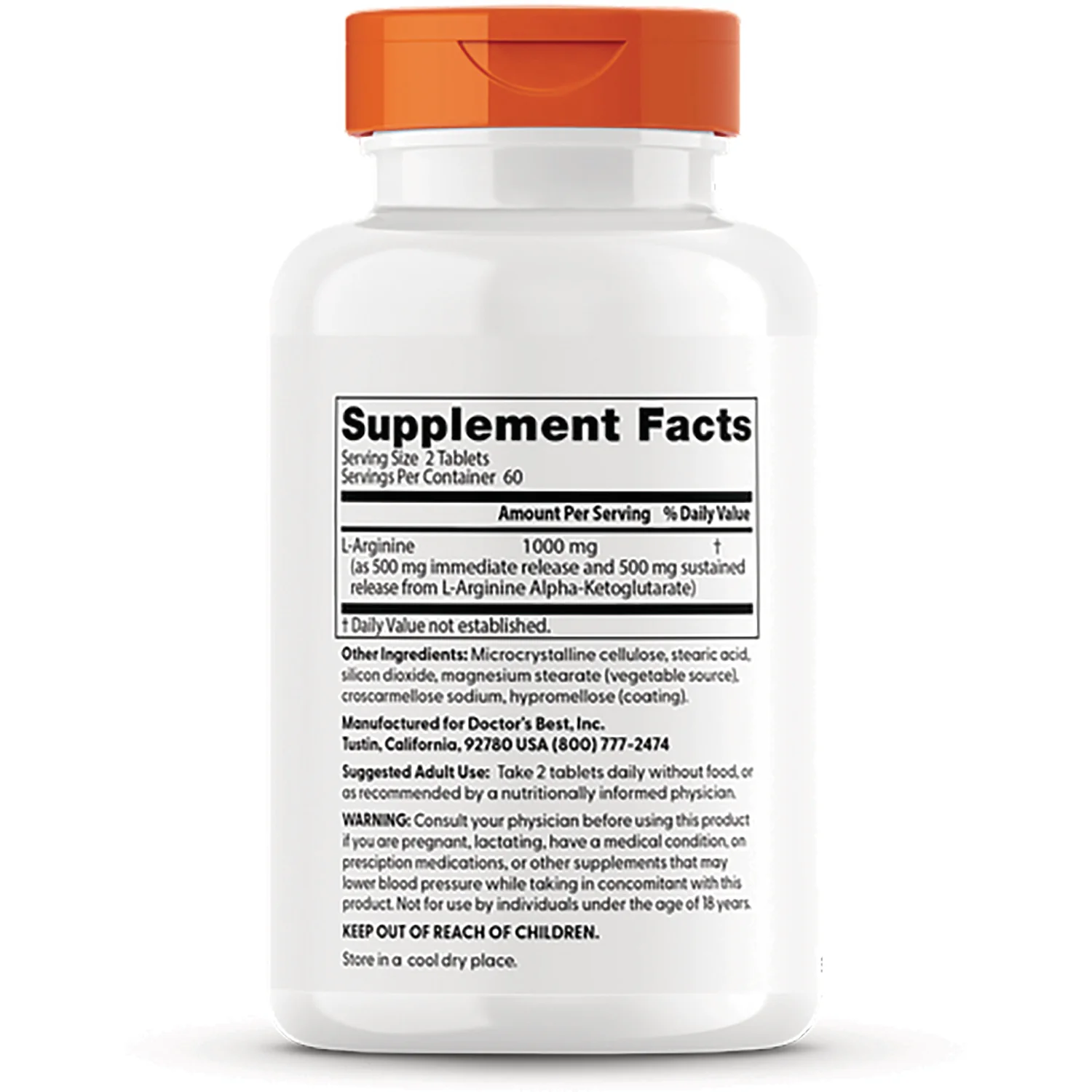 Sustained Plus Immediate Release L-Arginine - Image 2