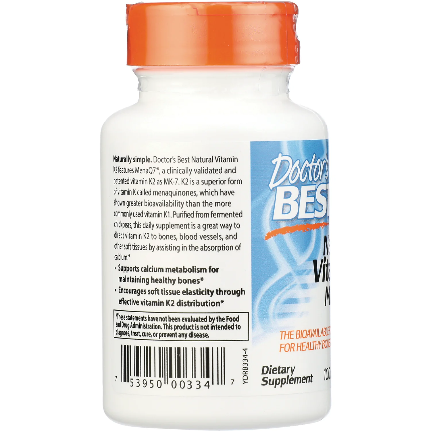 Natural Vitamin K2 MK-7 with MenaQ7 - Image 3