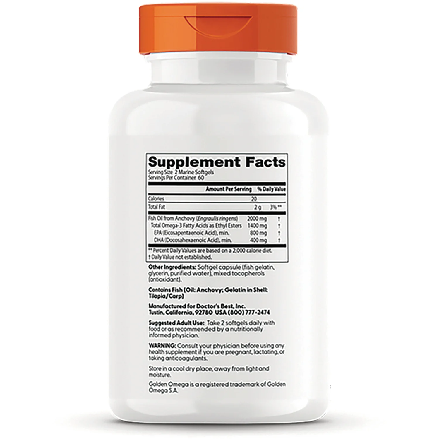 Purified & Clear Omega 3 Fish Oil - Image 2