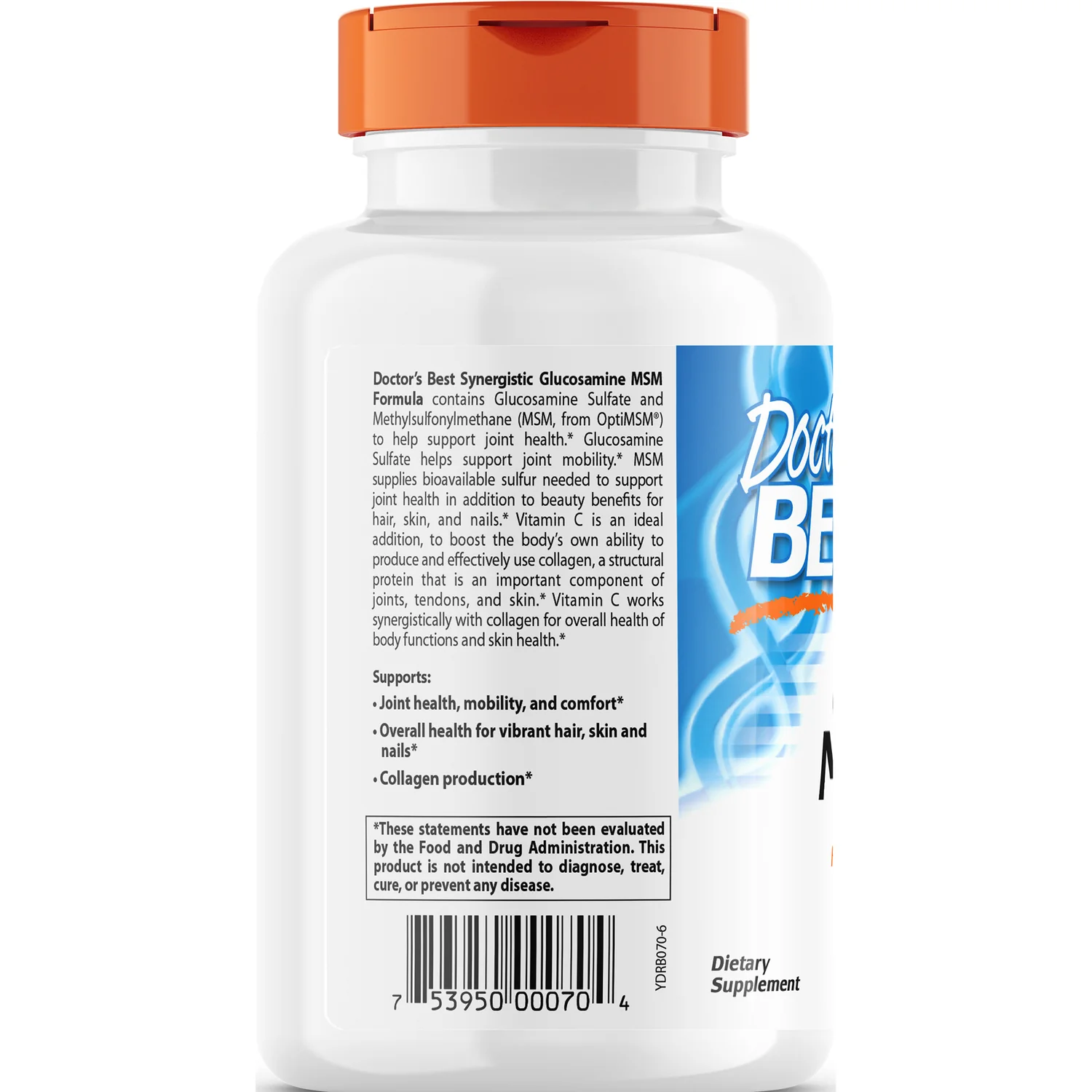 Synergistic Glucosamine MSM Formula with OptiMSM - Image 3