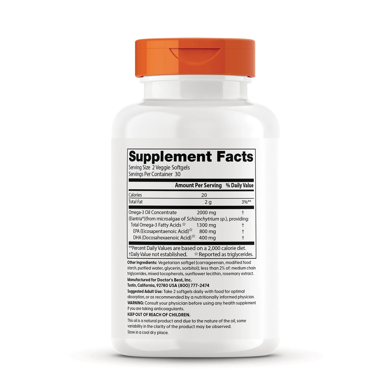 Vegan Omega-3 EPA+DHA - Image 2