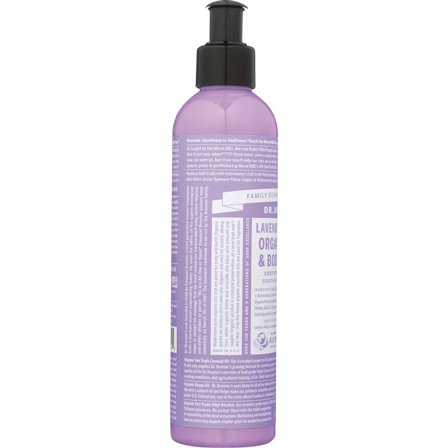 Lavender Coconut Organic Hand & Body Lotion - Image 2