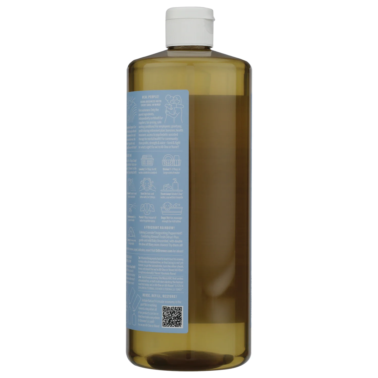 18-in-1 Pure-Castile Magic Soap - Baby Unscented - Image 3