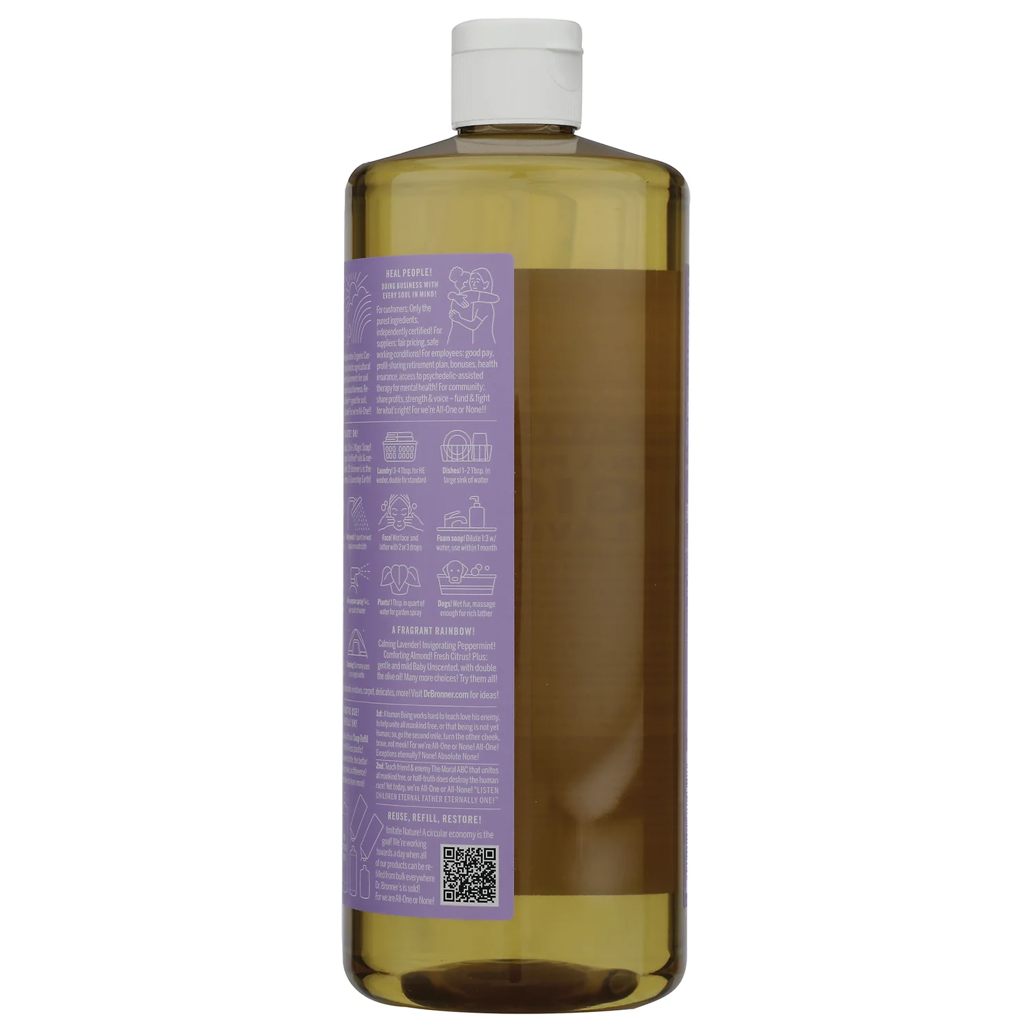 18-in-1 Pure-Castile Magic Soap - Lavender - Image 3