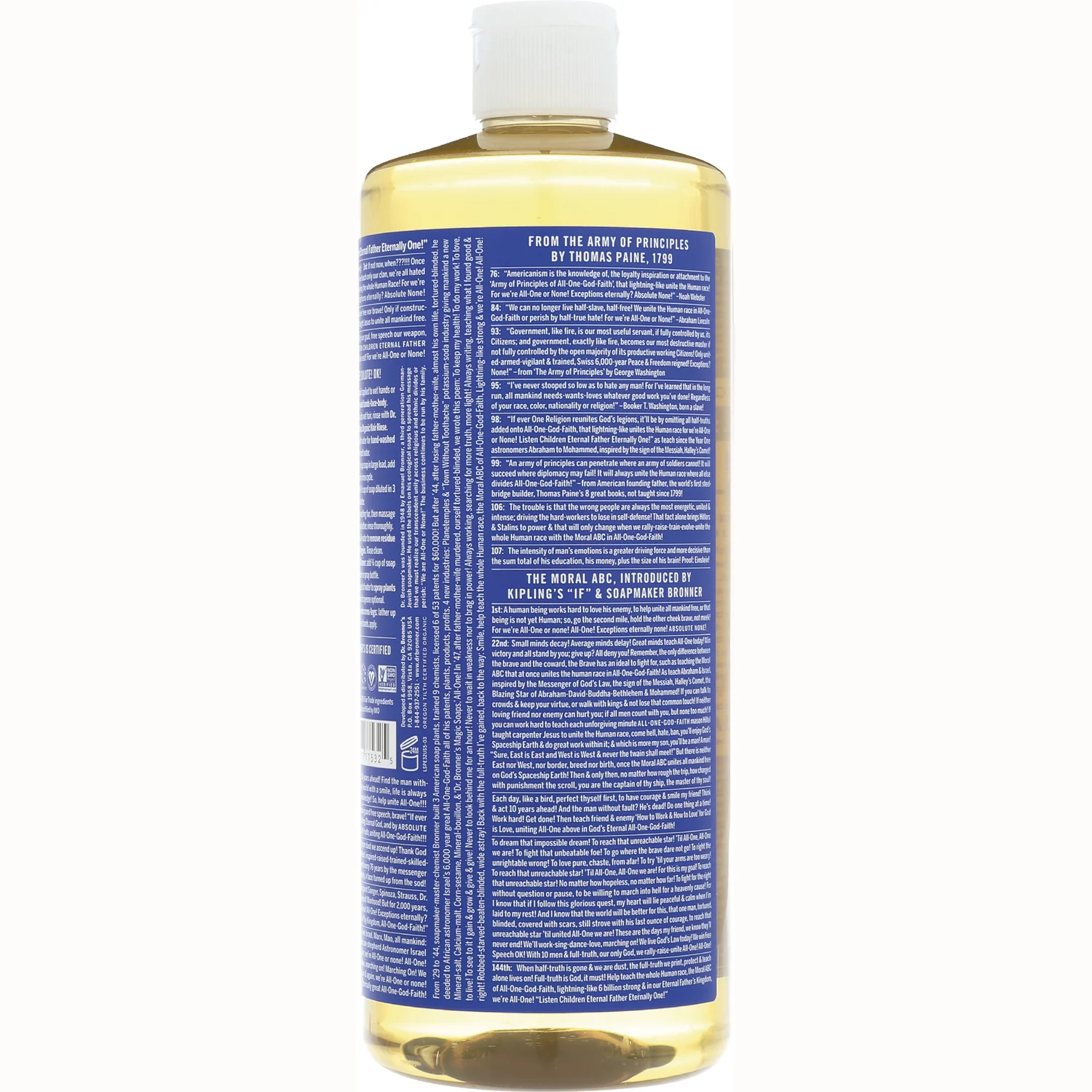 18-in-1 Pure-Castile Magic Soap - Peppermint - Image 4