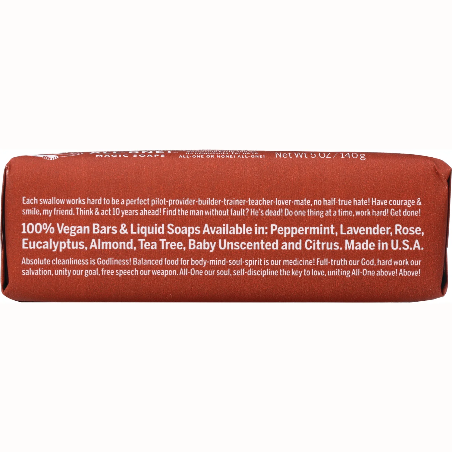 All-One Hemp Eucalyptus Pure-Castile Bar Soap - Image 3