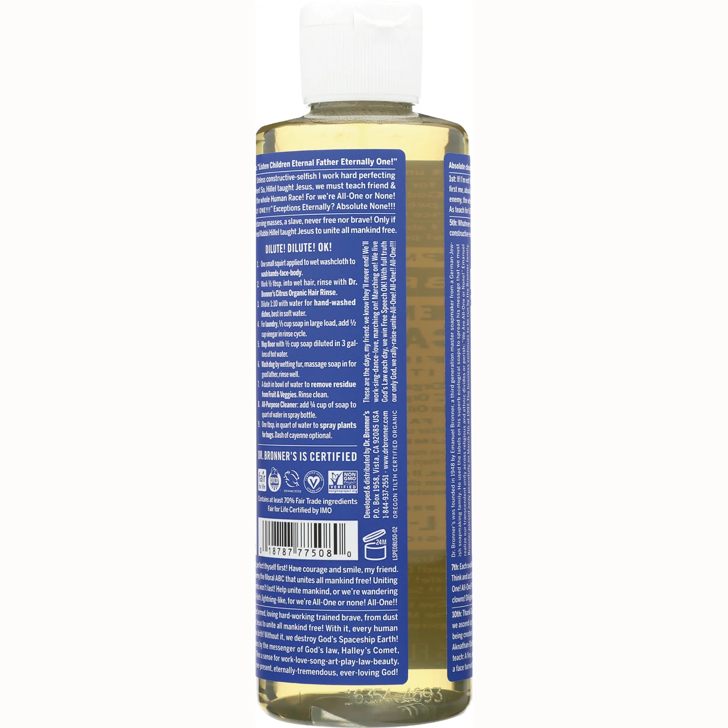 18-in-1 Pure-Castile Magic Soap - Peppermint - Image 4