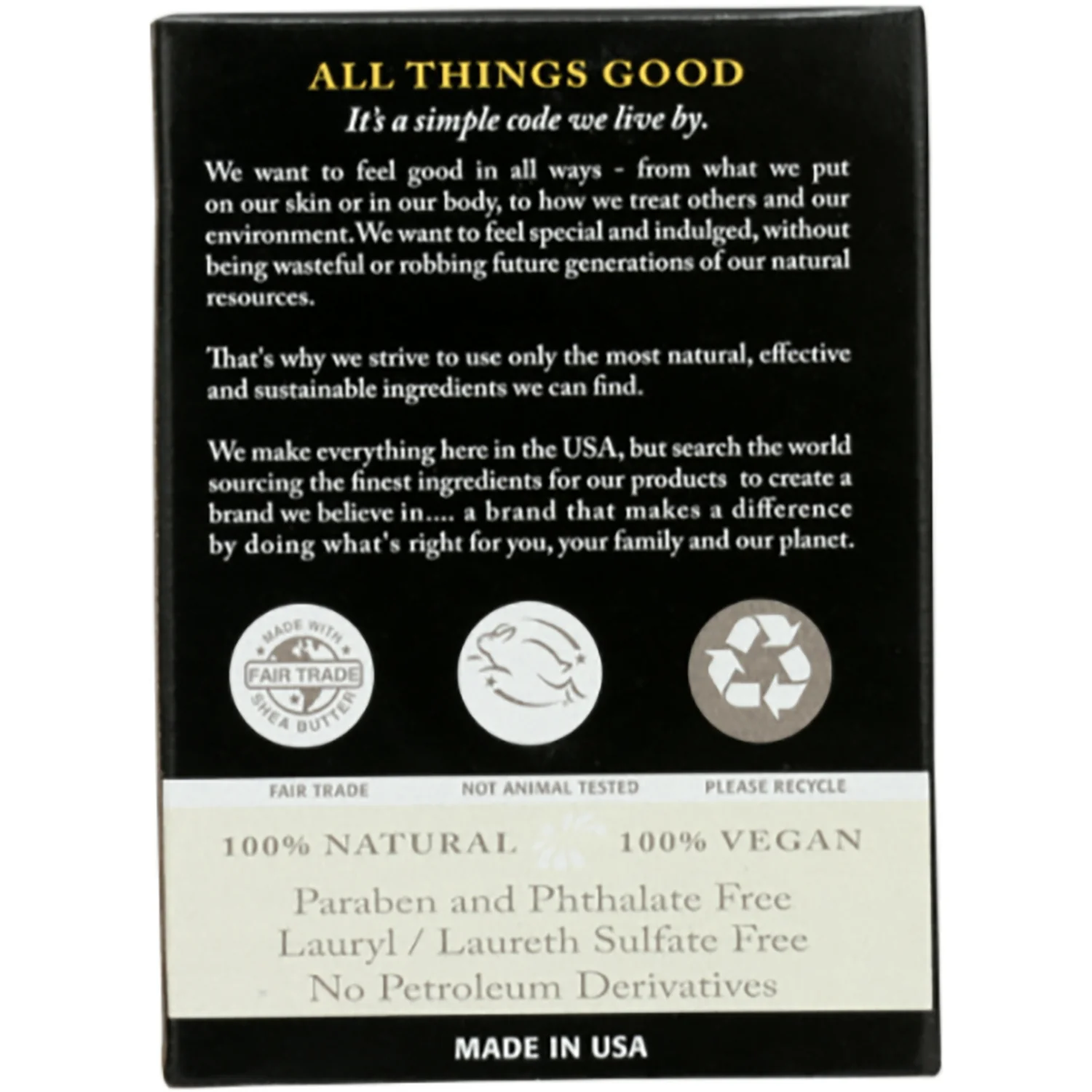 Raw Black Exfoliating Body Bar - Image 3