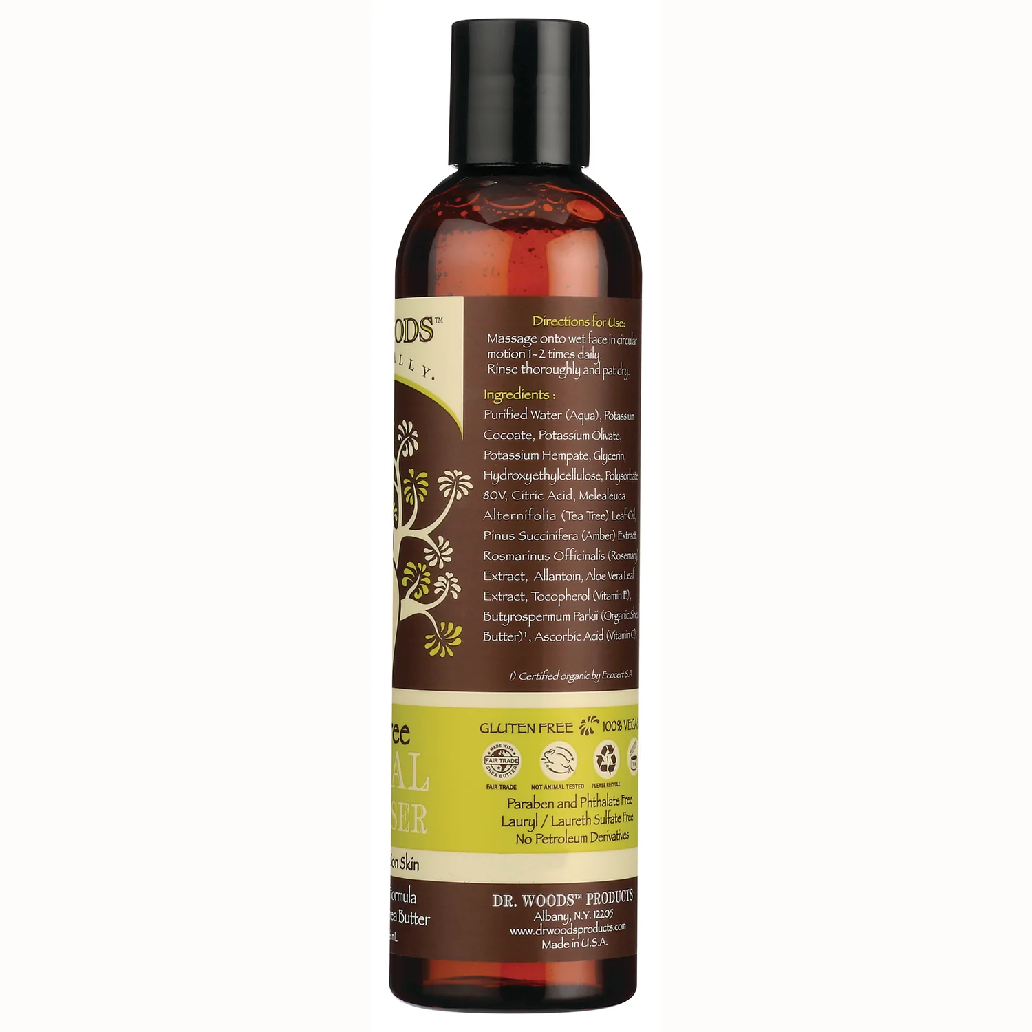 Tea Tree Facial Cleanser with Fair Trade Shea Butter - Image 2