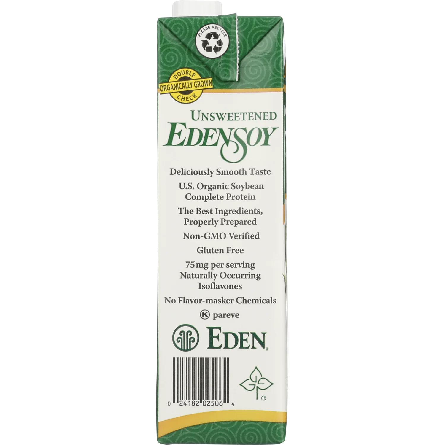 Unsweetened Edensoy Organic Soymilk - Image 4