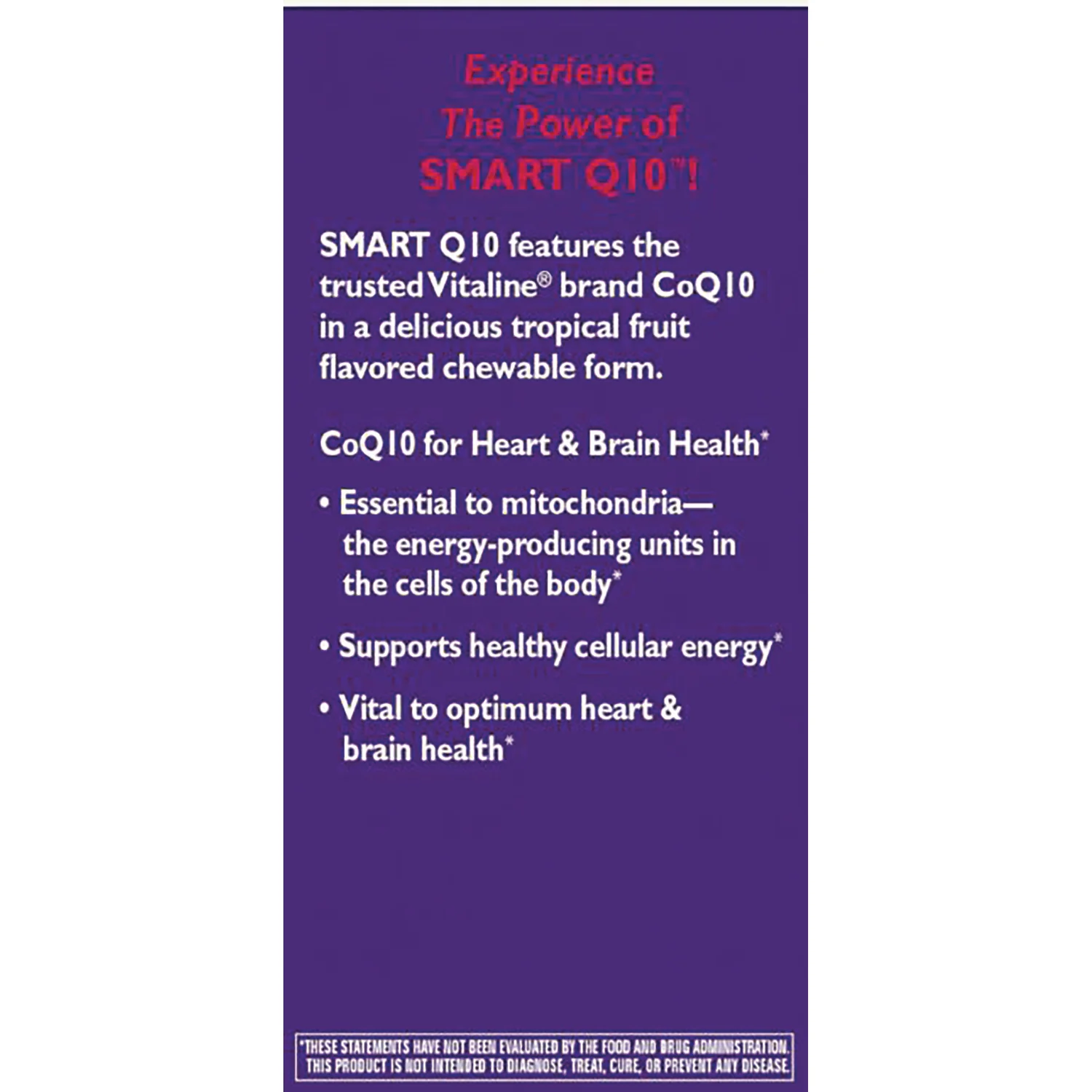 Smart Q10 CoQ10 - Tropical Fruit - Image 4