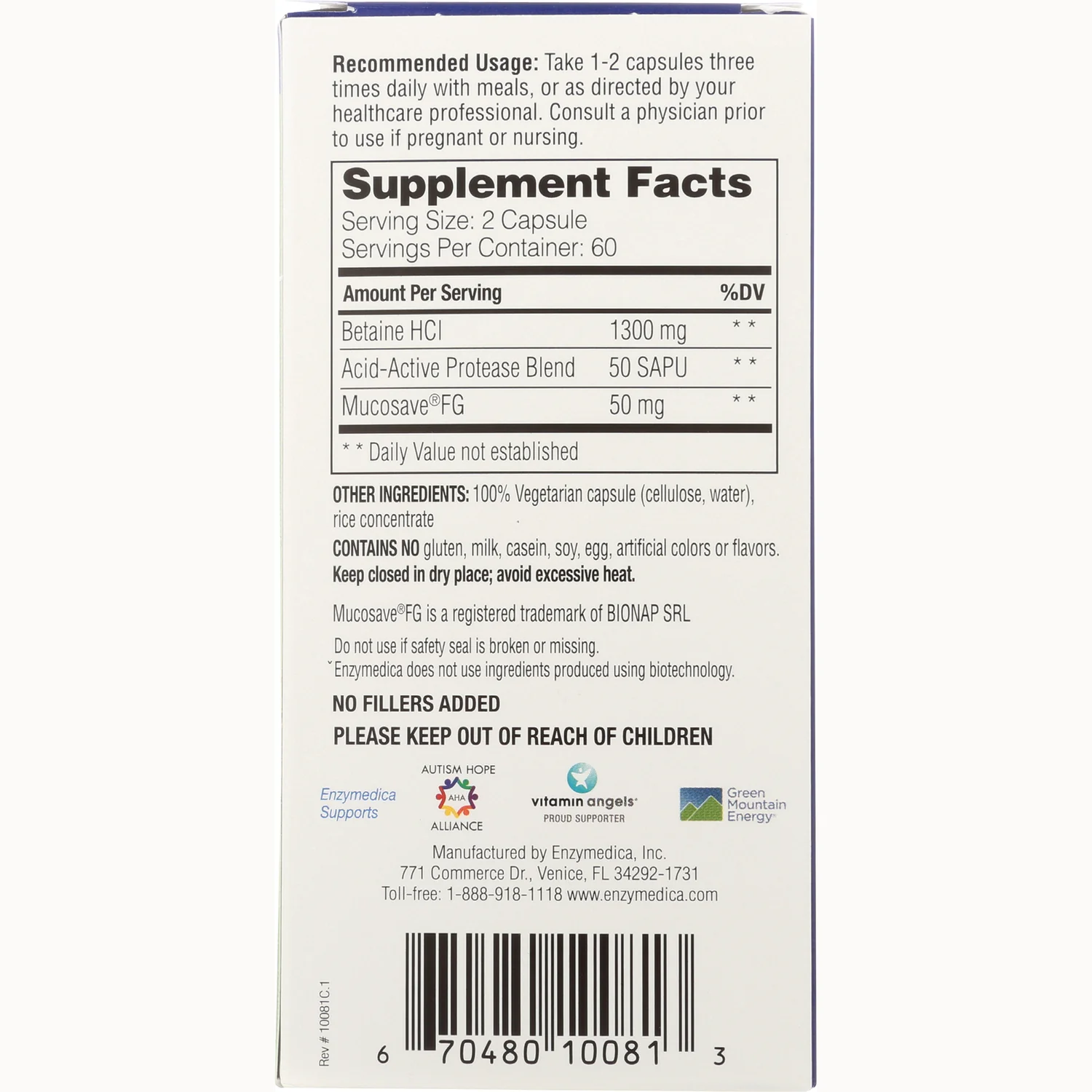 Fast-Acting Betaine HCL - Image 2