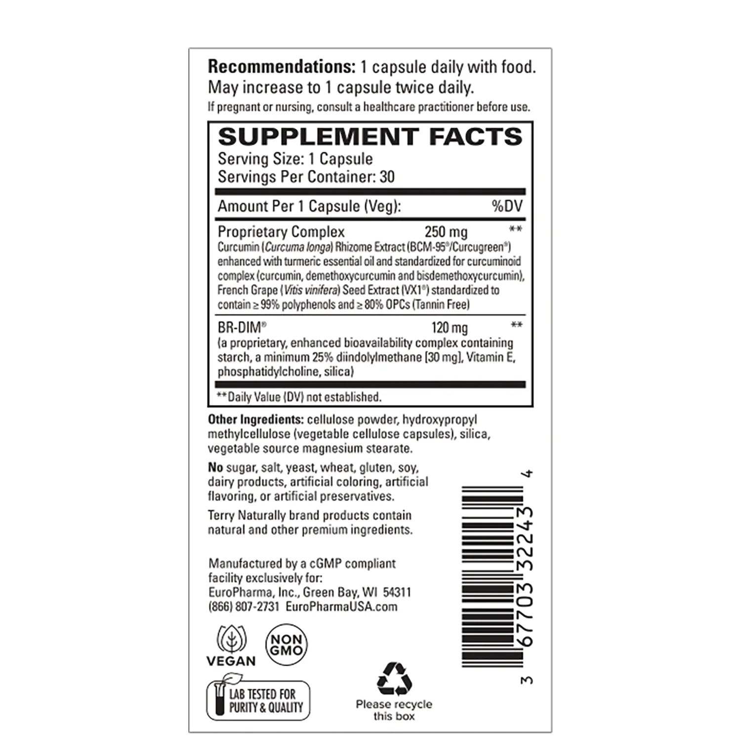 DIM Complex with BCM-95 Curcumin - Image 2