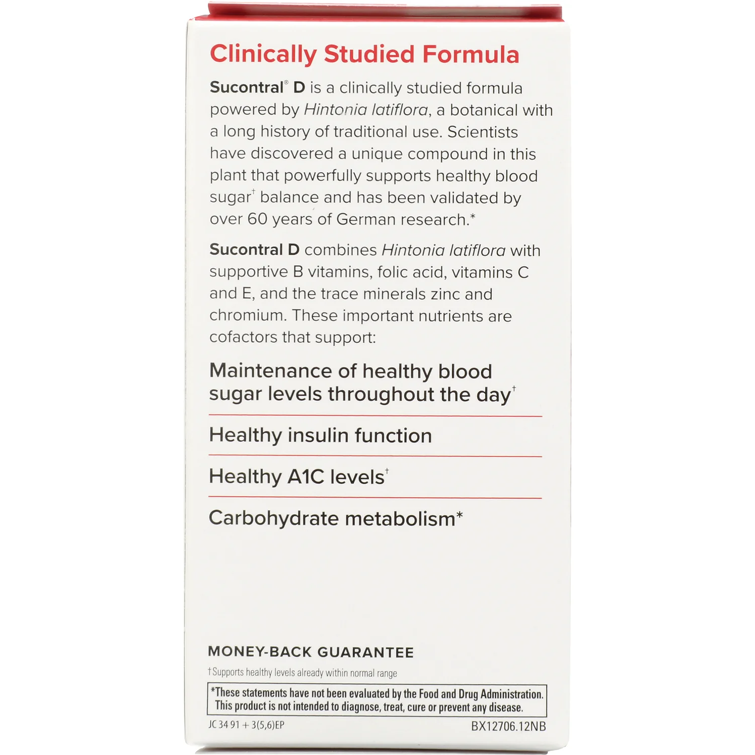 Terry Naturally Sucontral D Blood Sugar Balance - Image 3