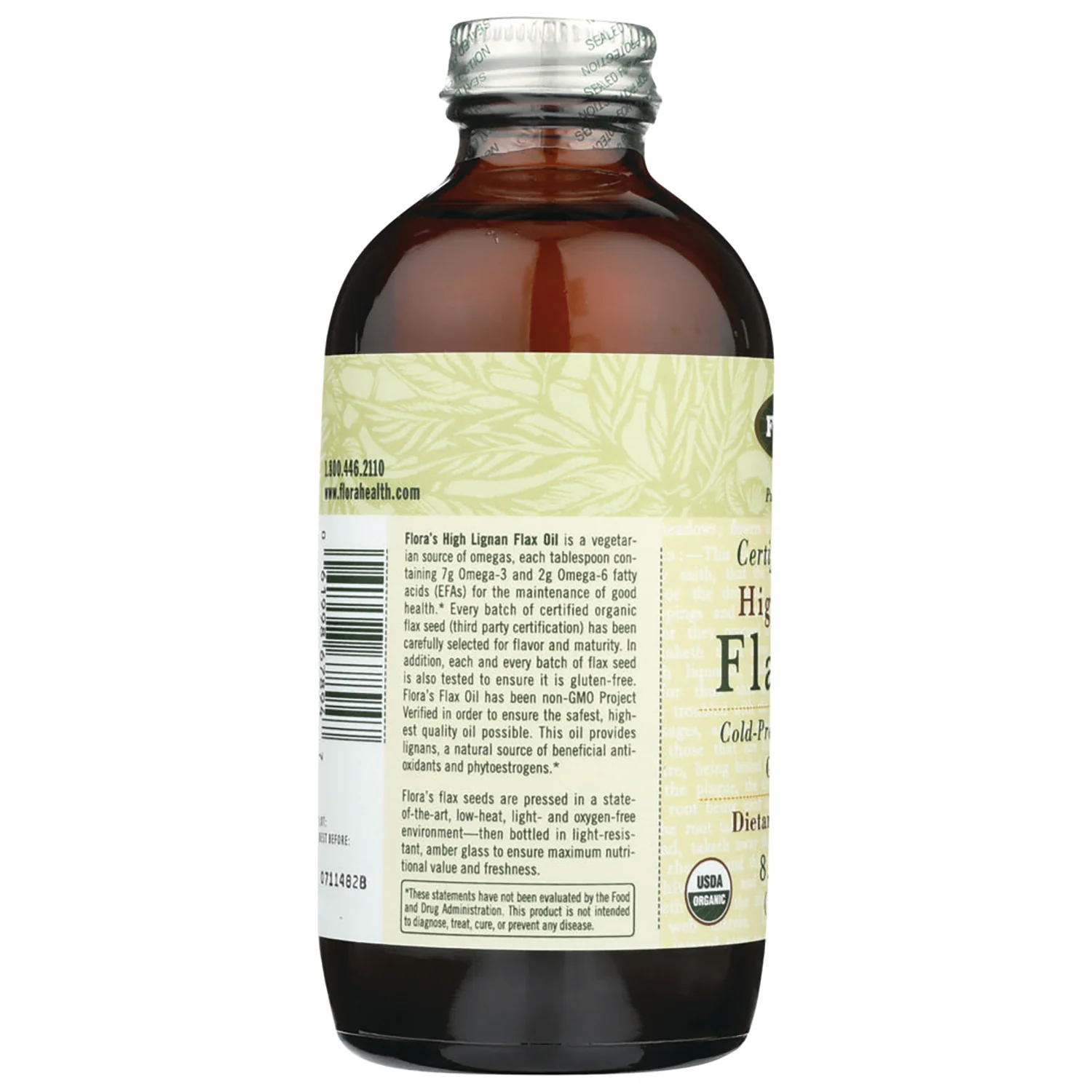 Certified Organic High Lignan Flax Oil - Image 4