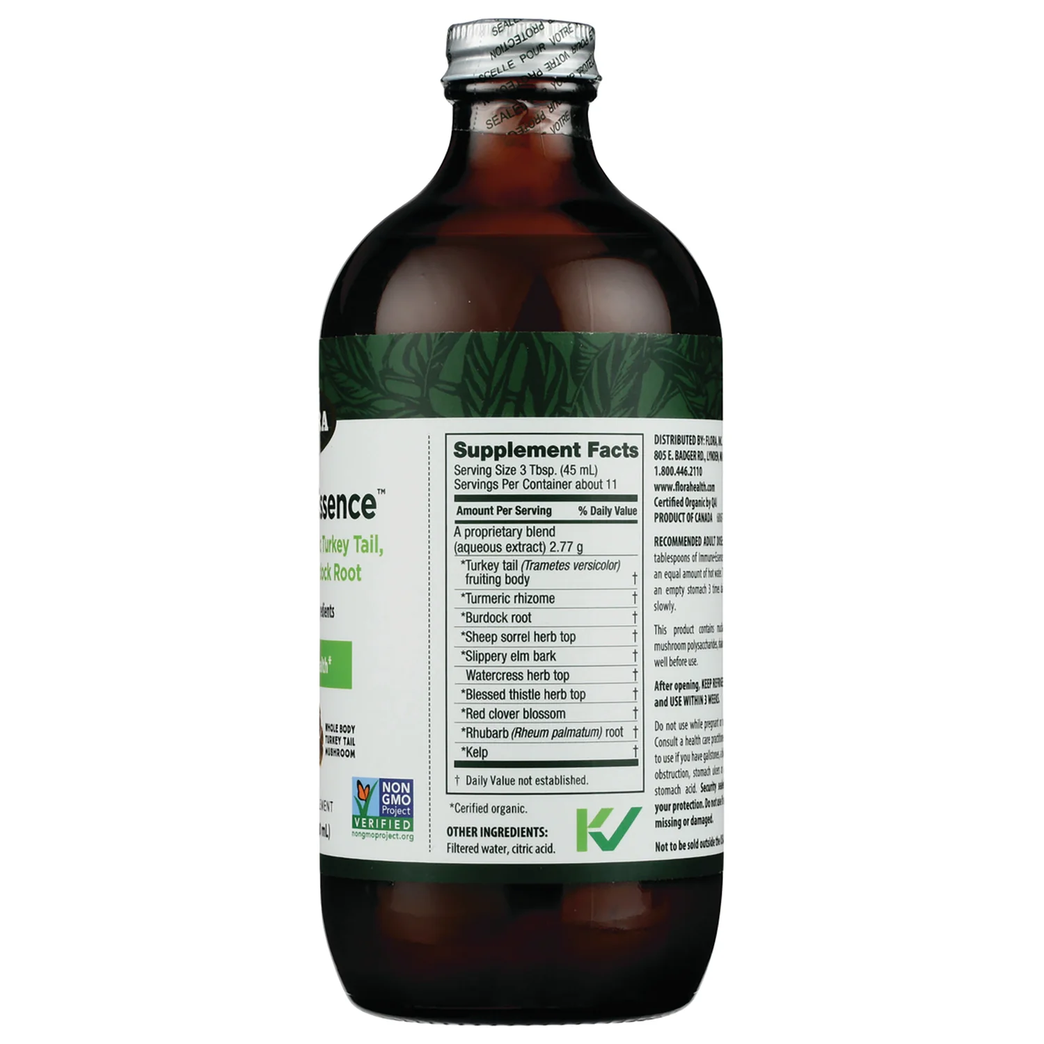 Flor-Essence Made with Organic Turkey Tail & Turmeric - Image 2