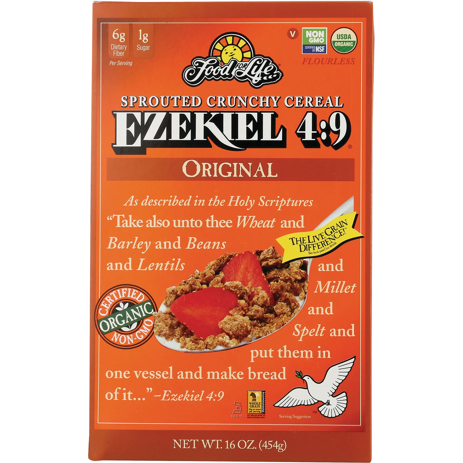 Sprouted Crunchy Cereal Ezekiel 4:9 - Original