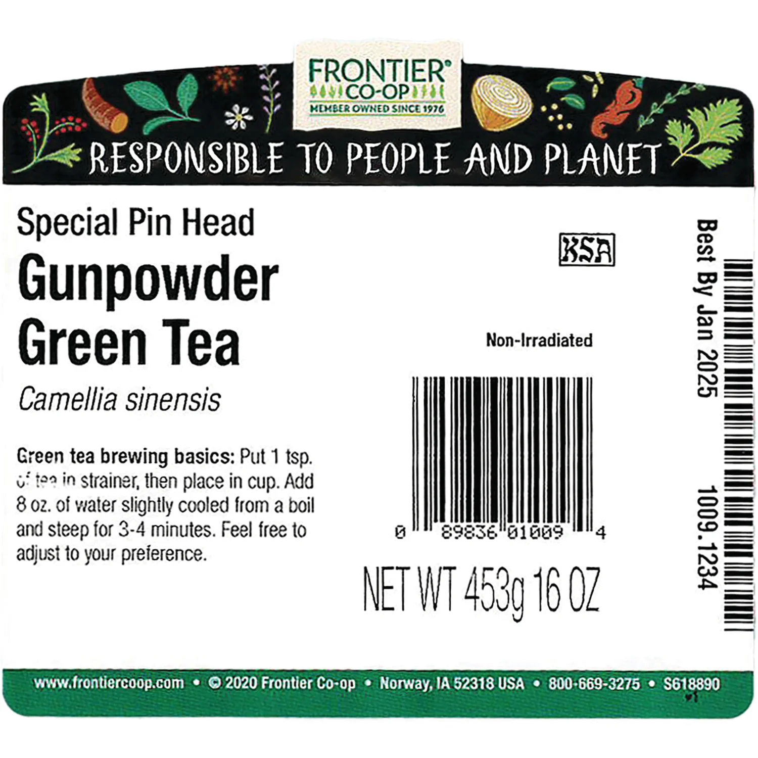 Special Pin Head Gunpowder Green Tea - Image 3