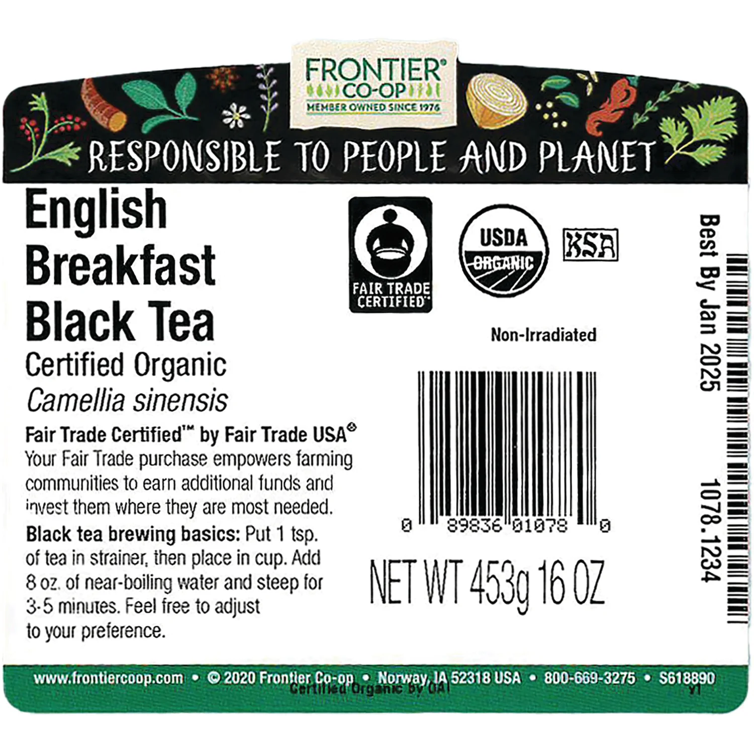 Organic English Breakfast Black Tea - Image 3