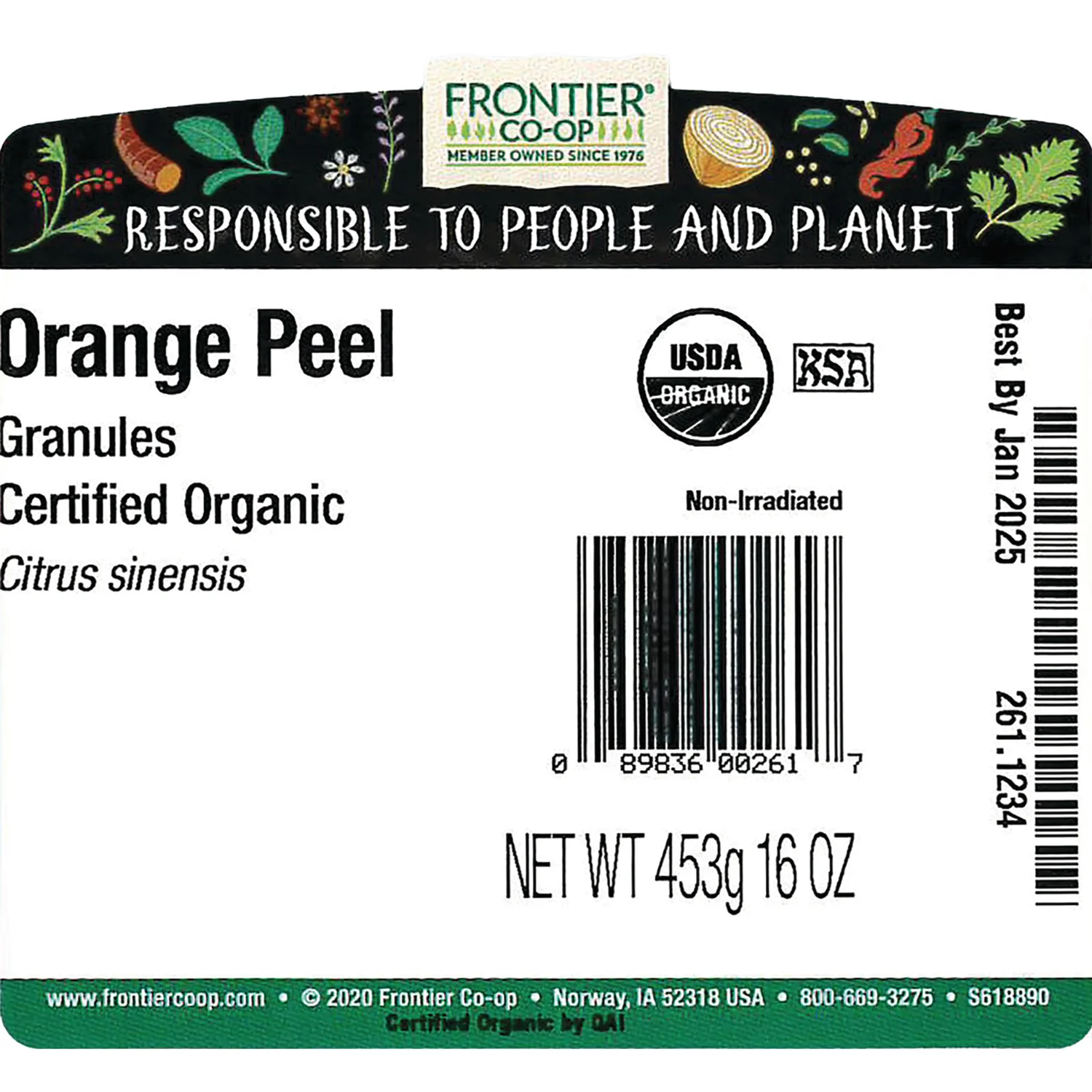 Organic Orange Peel Granules - Image 3