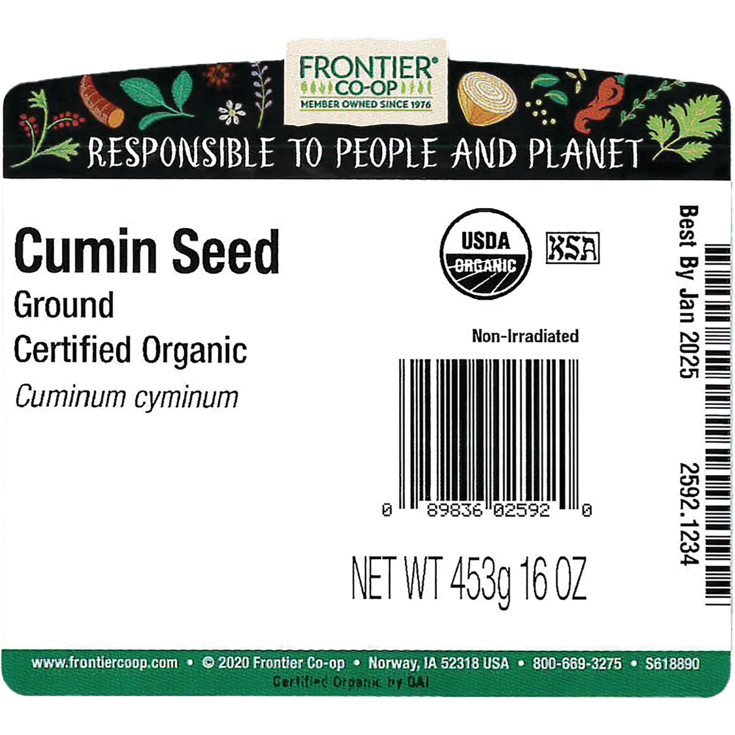 Organic Ground Cumin Seed - Image 3