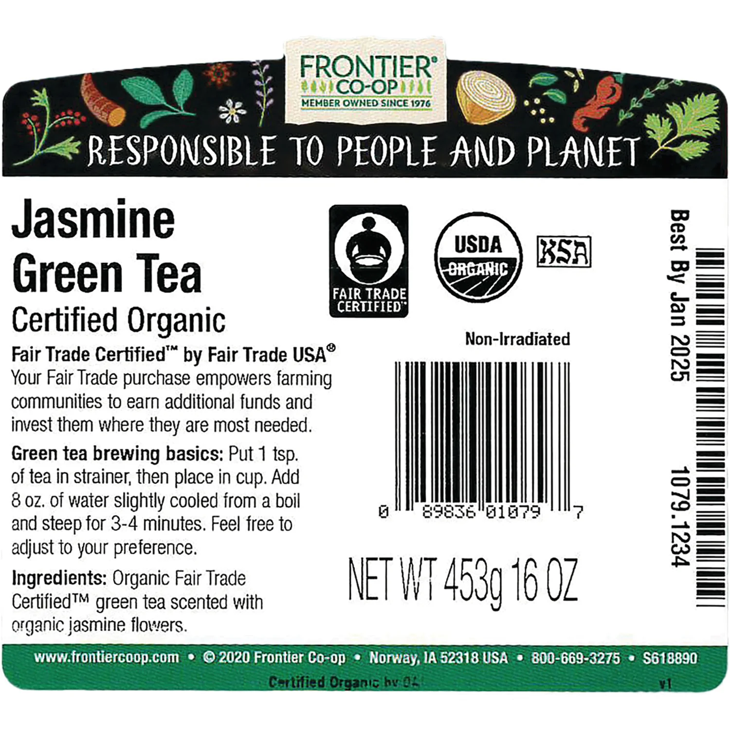 Organic Jasmine Green Tea - Image 3