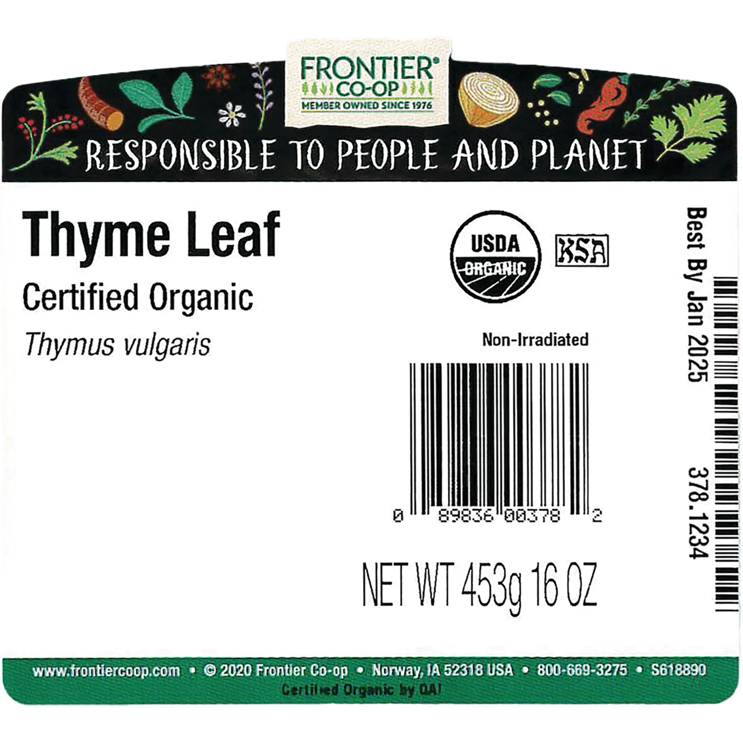 Organic Thyme Leaf - Image 3