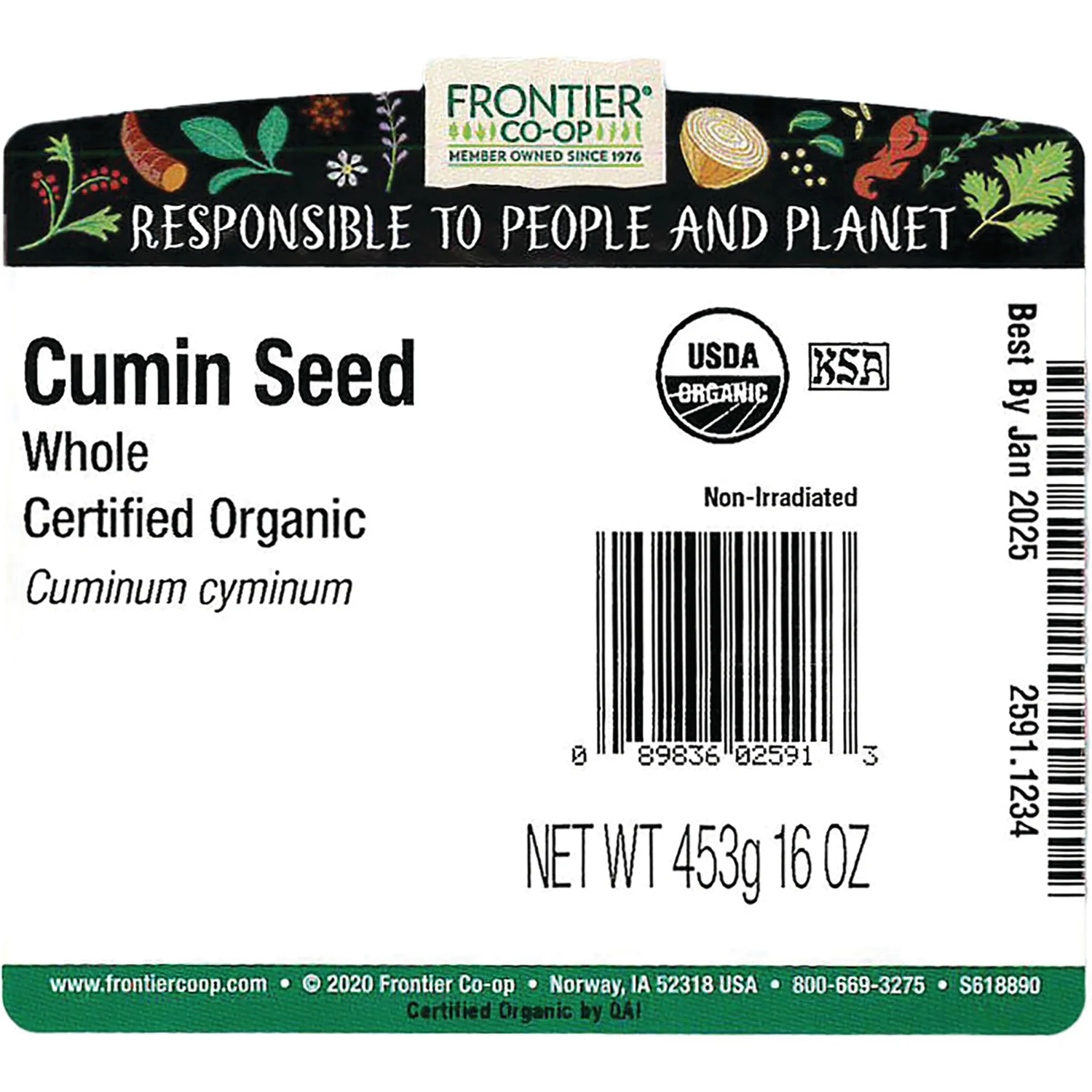 Organic Whole Cumin Seed - Image 3