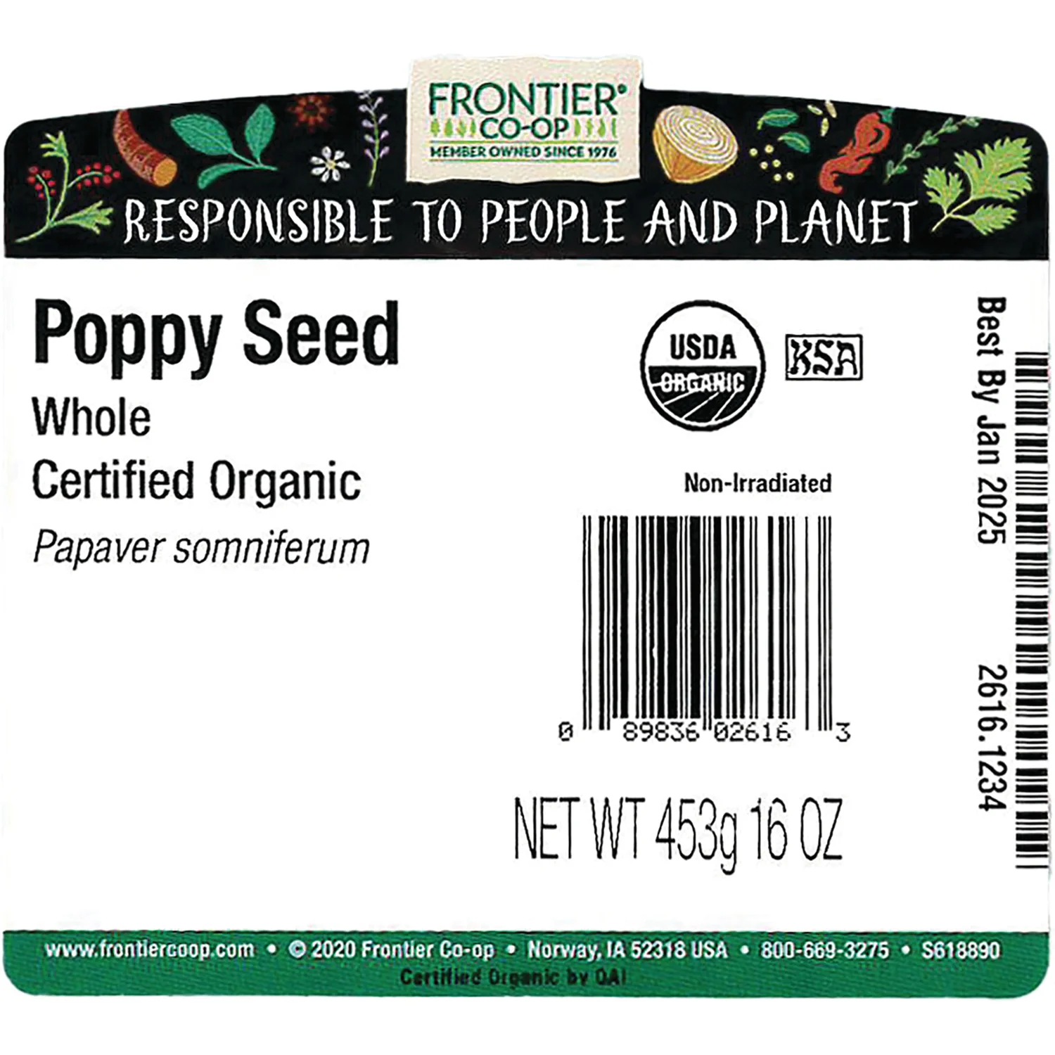 Organic Whole Poppy Seed - Image 3