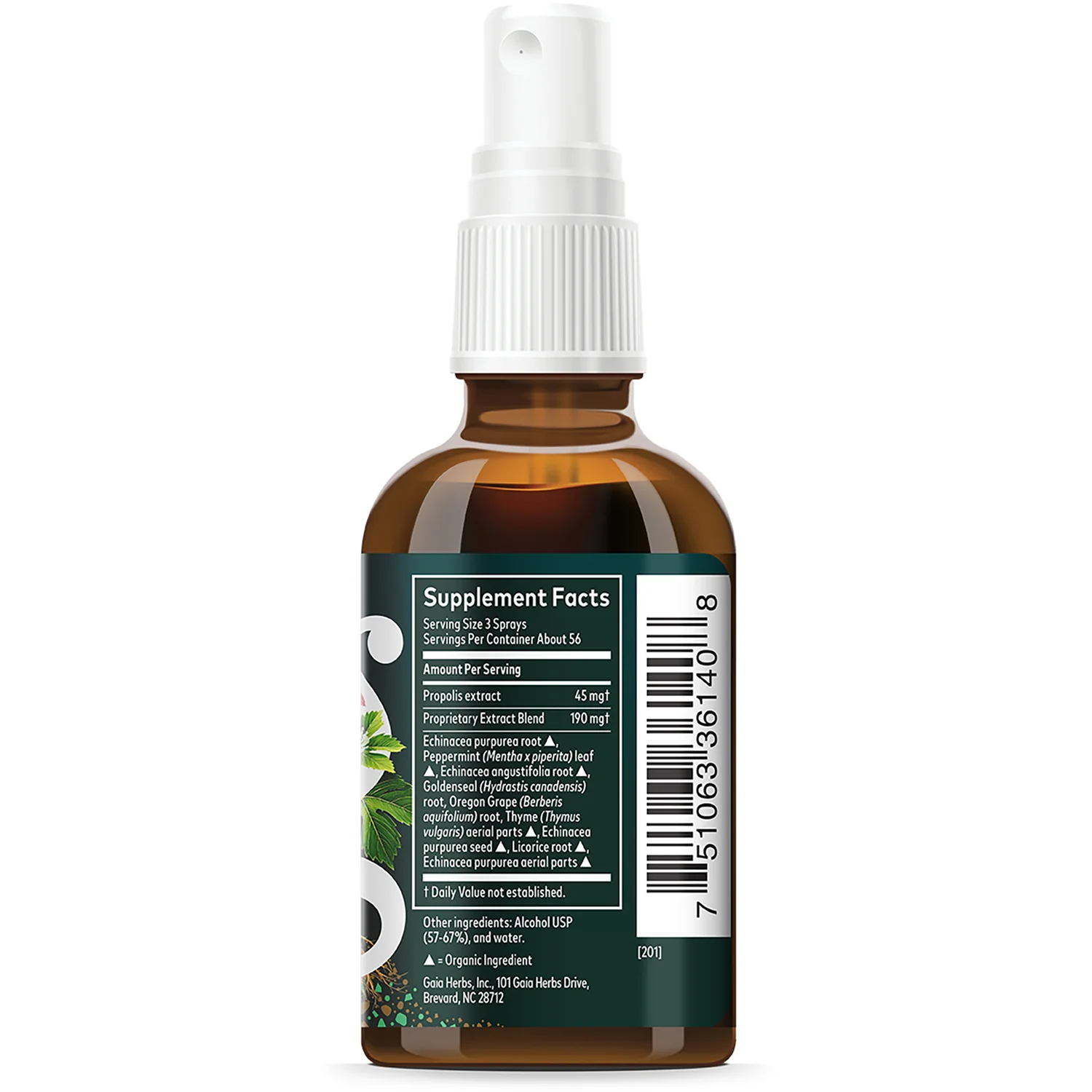 Echinacea Goldenseal Propolis Throat Spray - Image 3