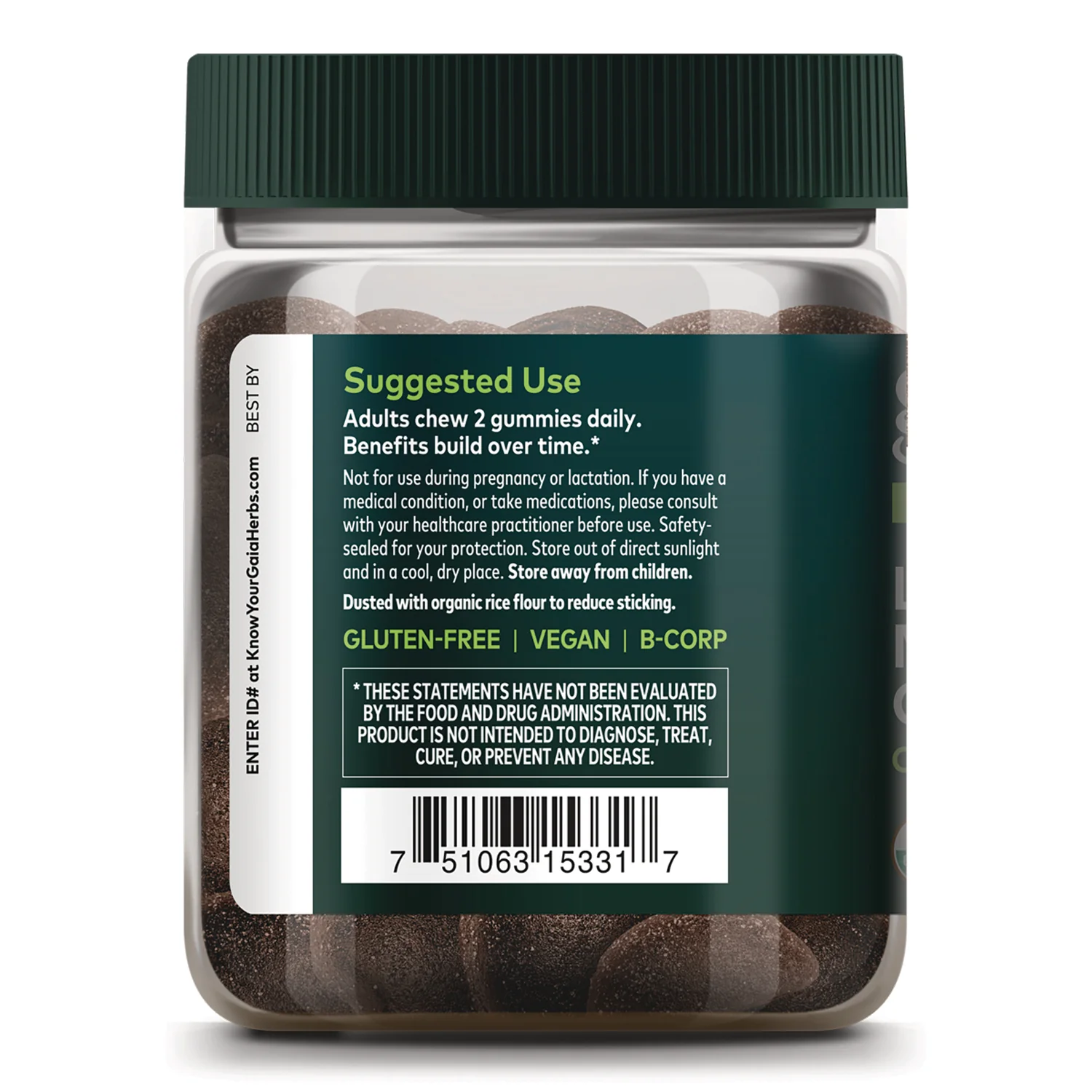 Lion's Mane Mushroom Gummies - Citrus - Image 3