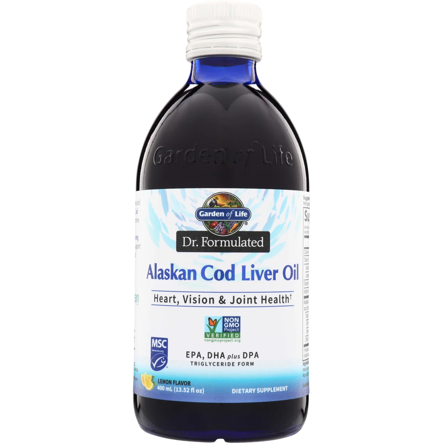 Dr. Formulated Alaskan Cod Liver Oil - Lemon - Image 2