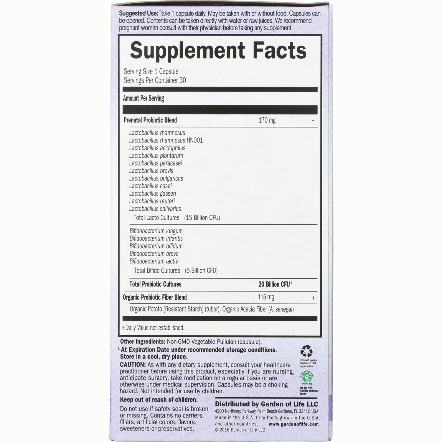 Dr. Formulated Probiotics Once Daily Prenatal - Image 2
