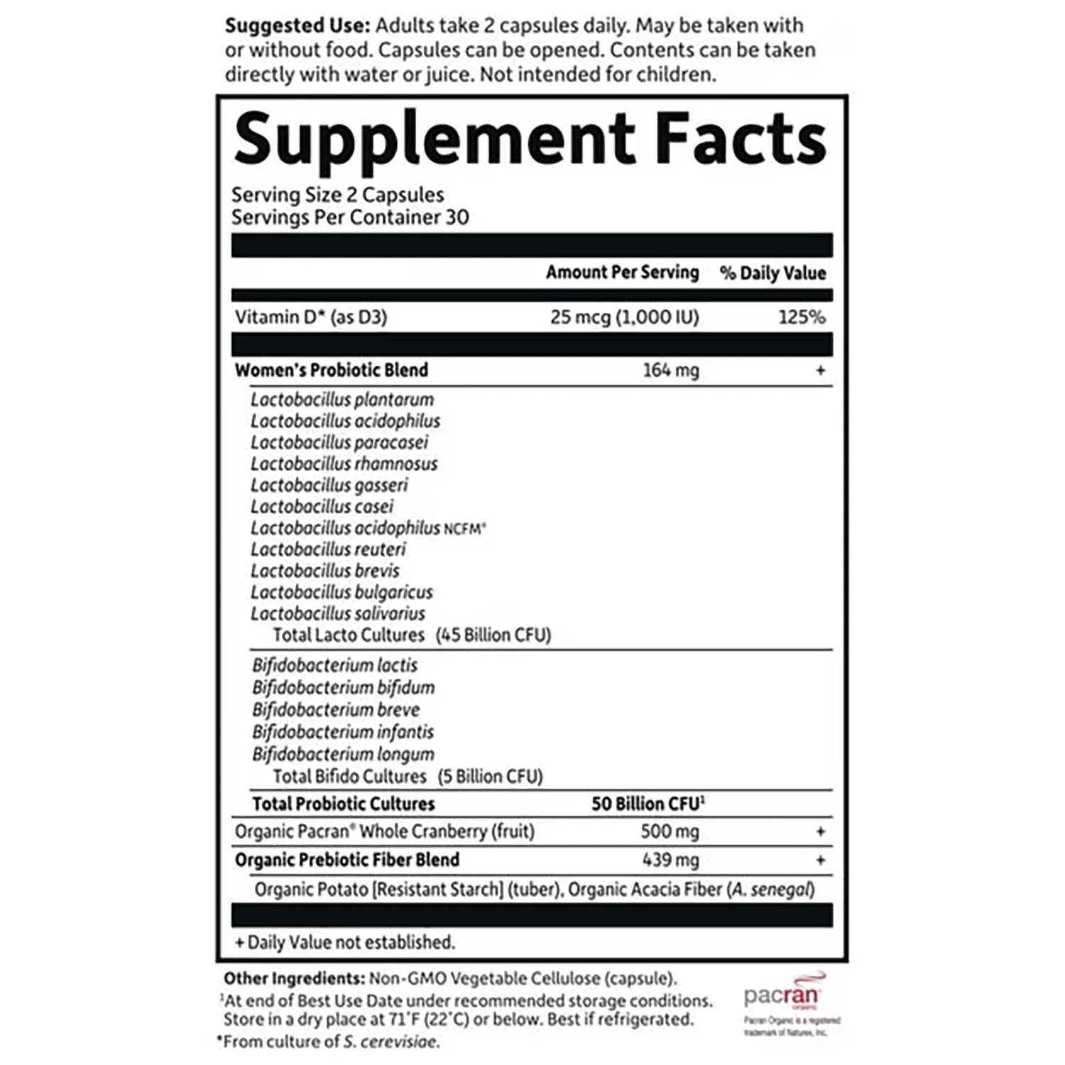 Dr. Formulated Probiotics Urinary Tract+ - Image 2