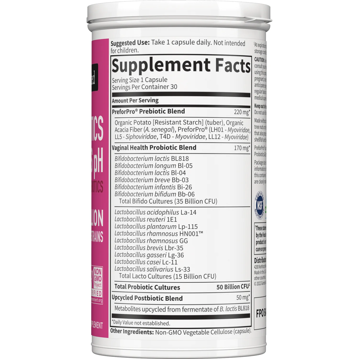 Dr. Formulated Probiotics Women's pH - Image 2