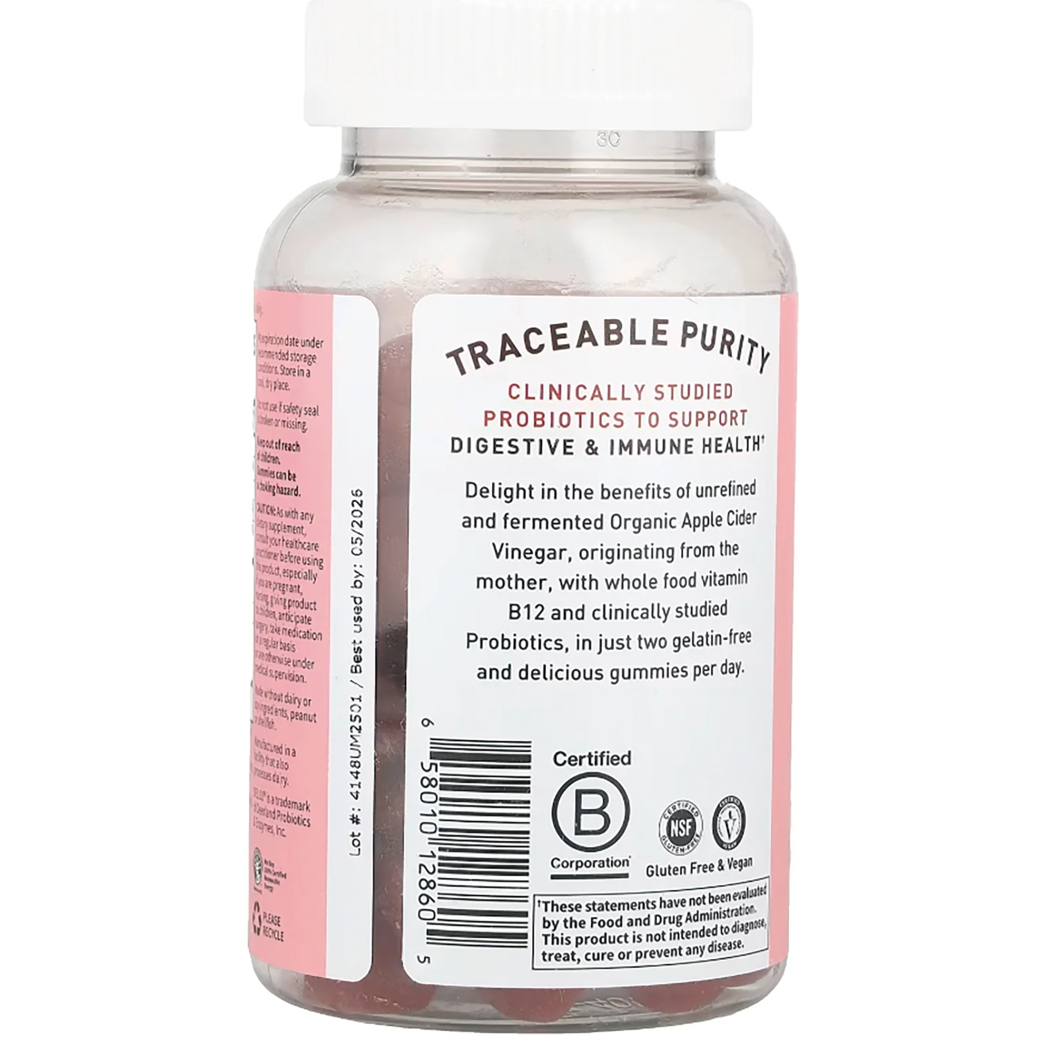 Organic Apple Cider Vinegar Probiotic - Image 3
