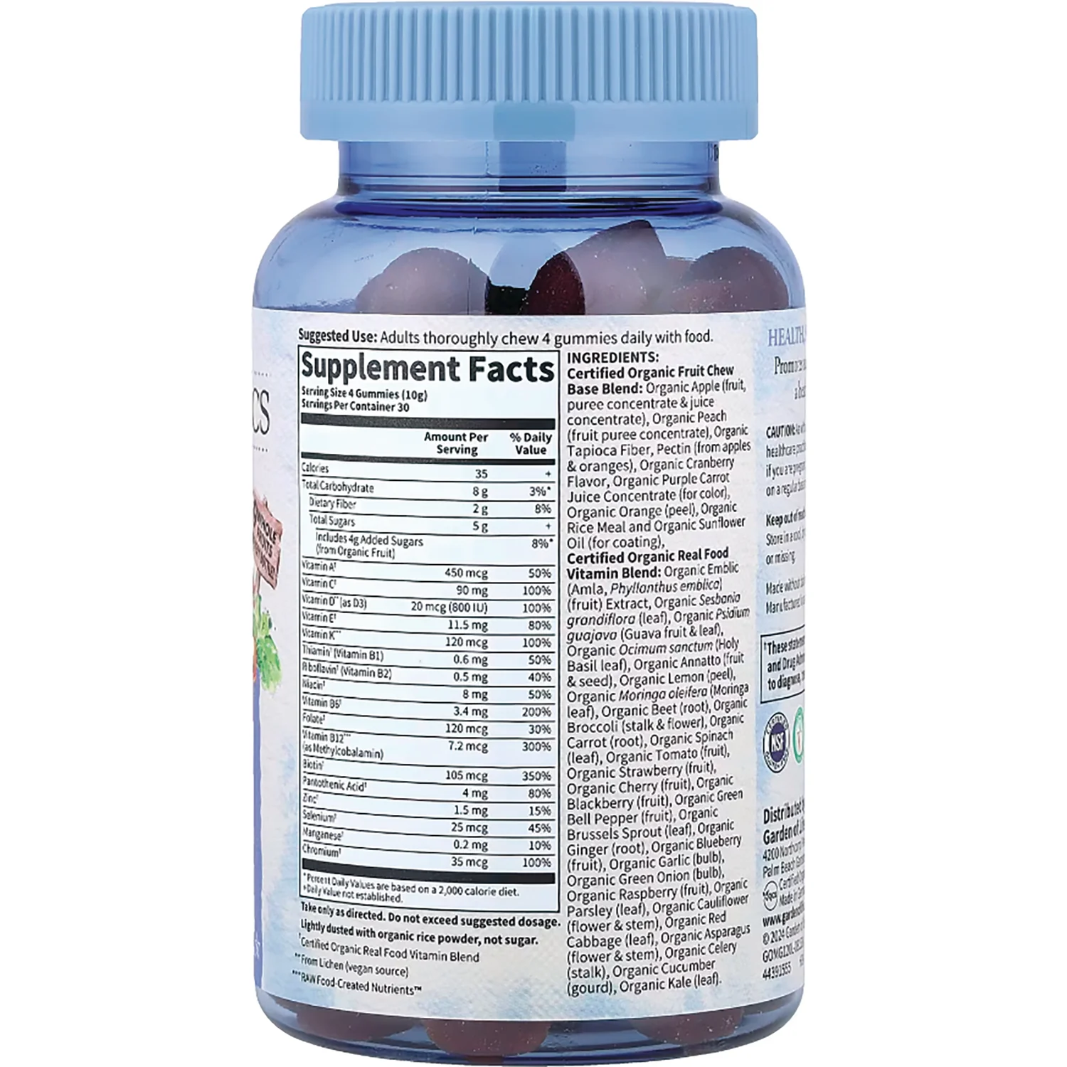 Organics Men's Multi Gummies - Berry - Image 2