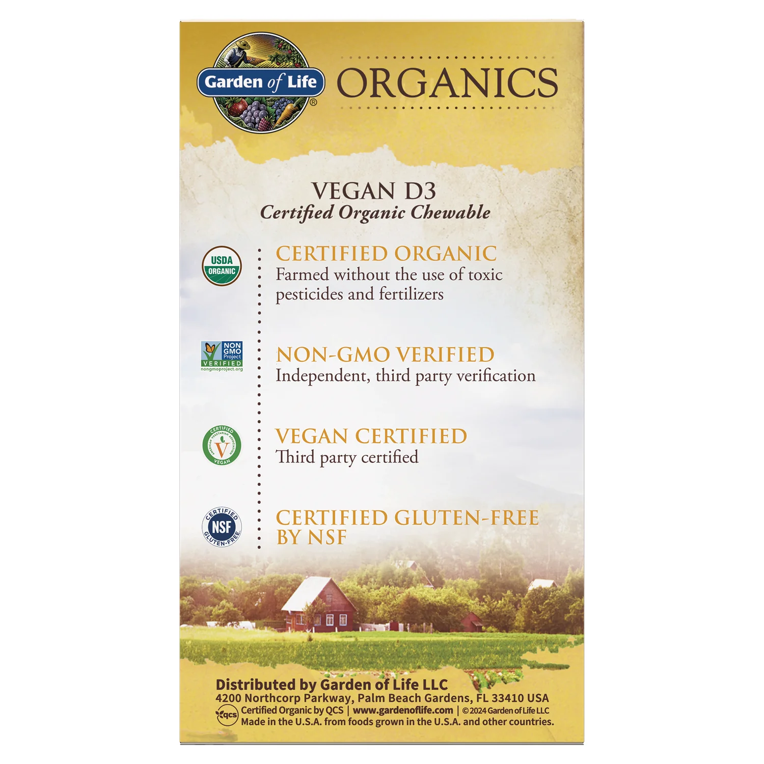 Organics Vegan D3 Chewable - Raspberry-Lemon - Image 3