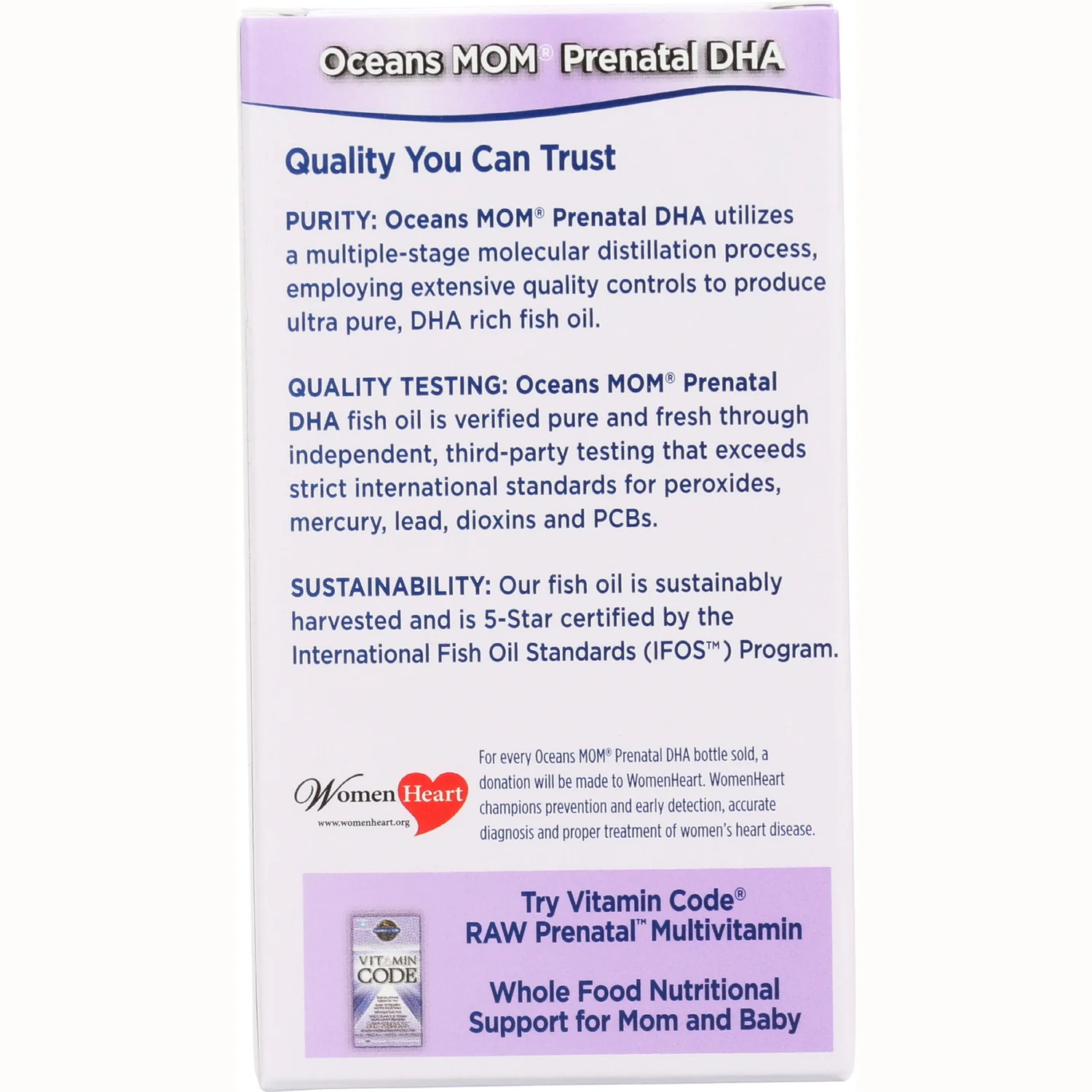 Oceans Mom Prenatal DHA - Strawberry - Image 3
